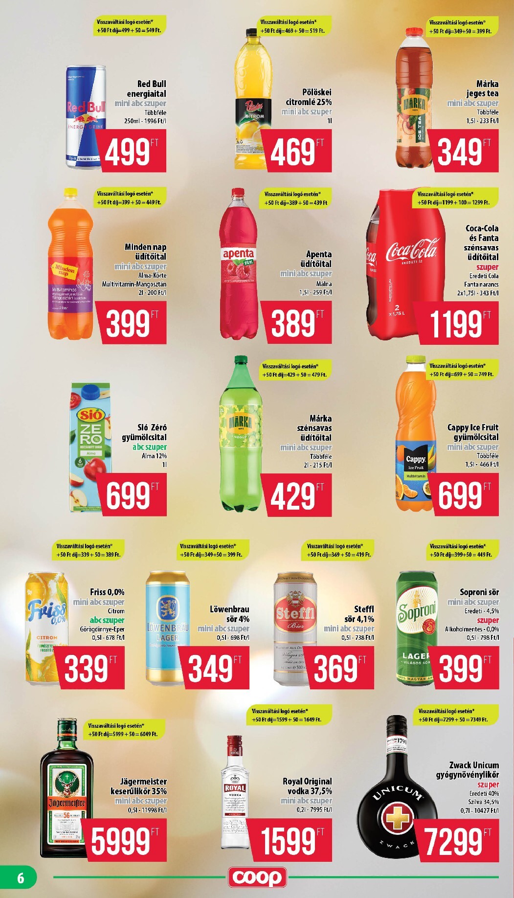 coop - Coop - Mecsek akciós újság, érvényes 2026.03.26. - 2026.04.01. - page: 6