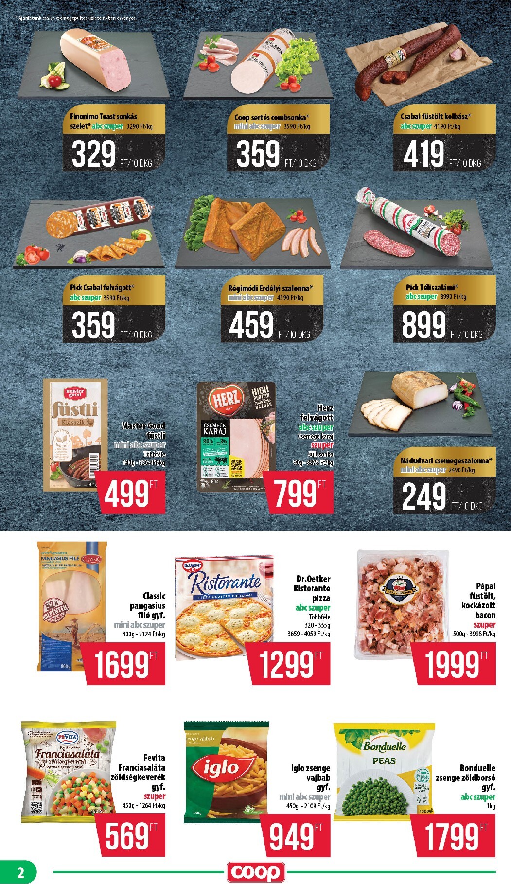 coop - Coop - Mecsek akciós újság, érvényes 2026.03.26. - 2026.04.01. - page: 2