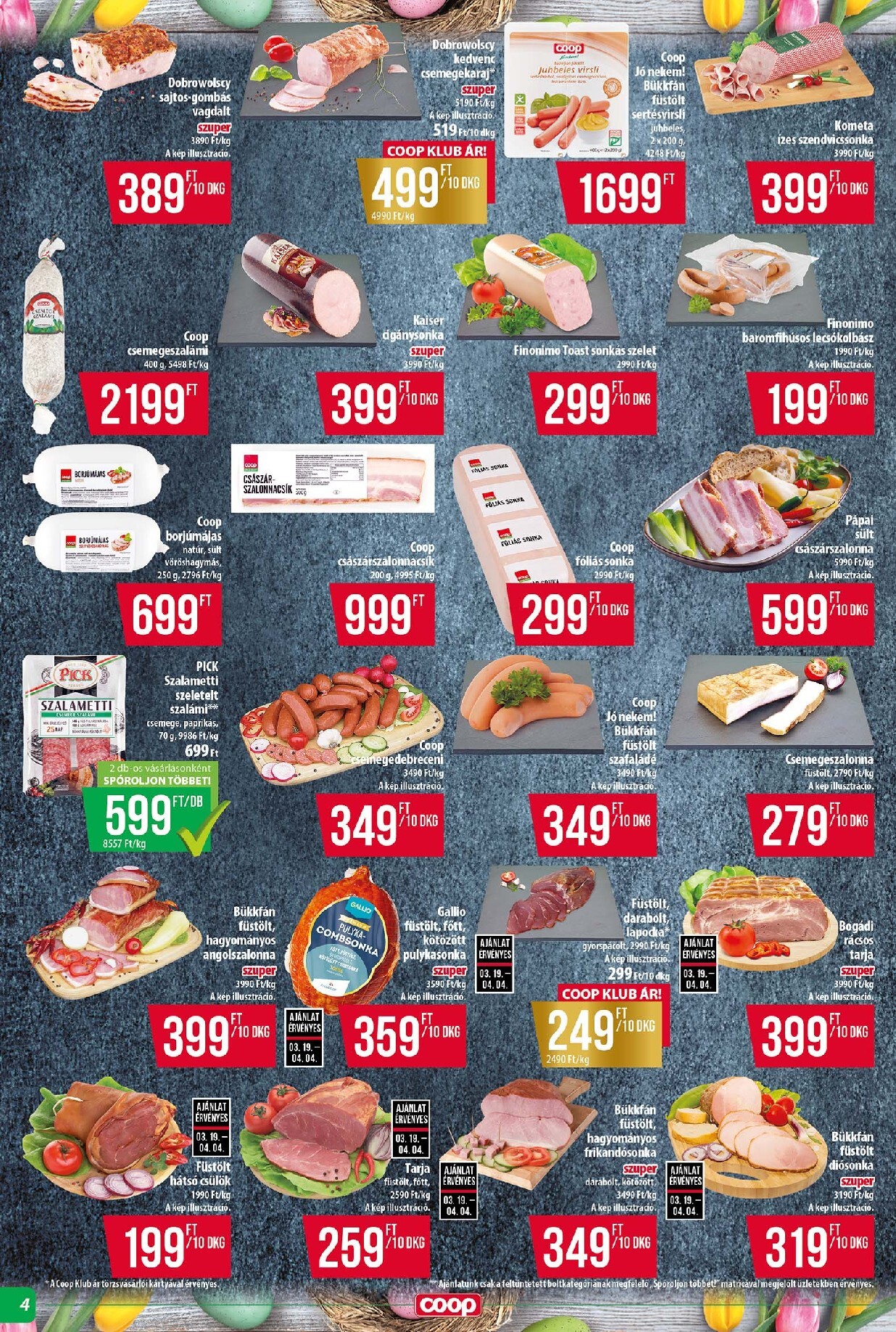 coop - Coop - Tisza - Abc-Szuper akciós újság, érvényes 2026.03.26. - 2026.04.01. - page: 4
