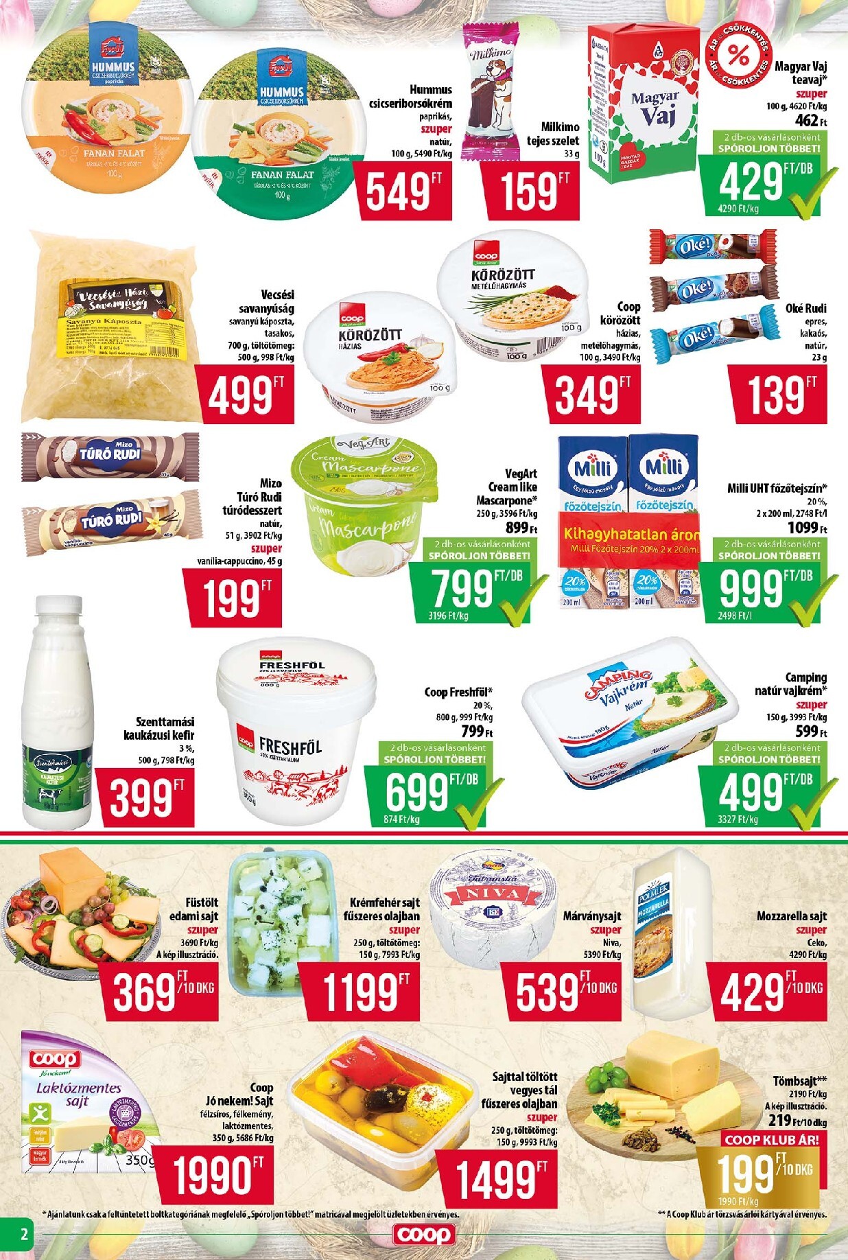 coop - Coop - Tisza - Abc-Szuper akciós újság, érvényes 2026.03.26. - 2026.04.01. - page: 2