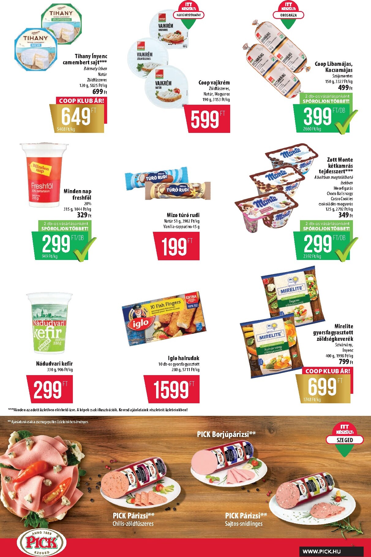 coop - Coop - Tisza Szuper Plusz akciós újság, érvényes 2026.04.02. - 2026.04.08. - page: 4