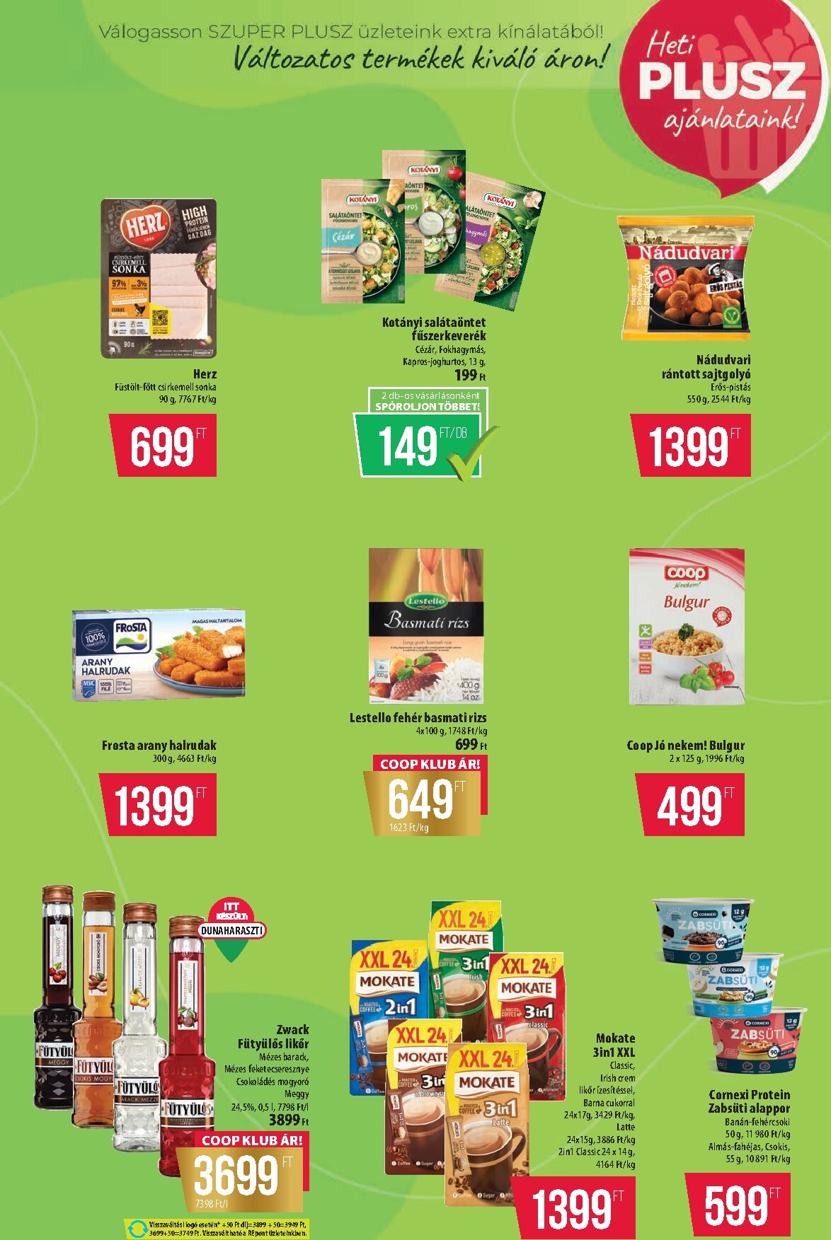 coop - A jövőbeli Coop - Szuper Plusz akciós újság csütörtöktől 2026.04.09.-tól szerdától 2026.04.15.-ig érvényes. - page: 10