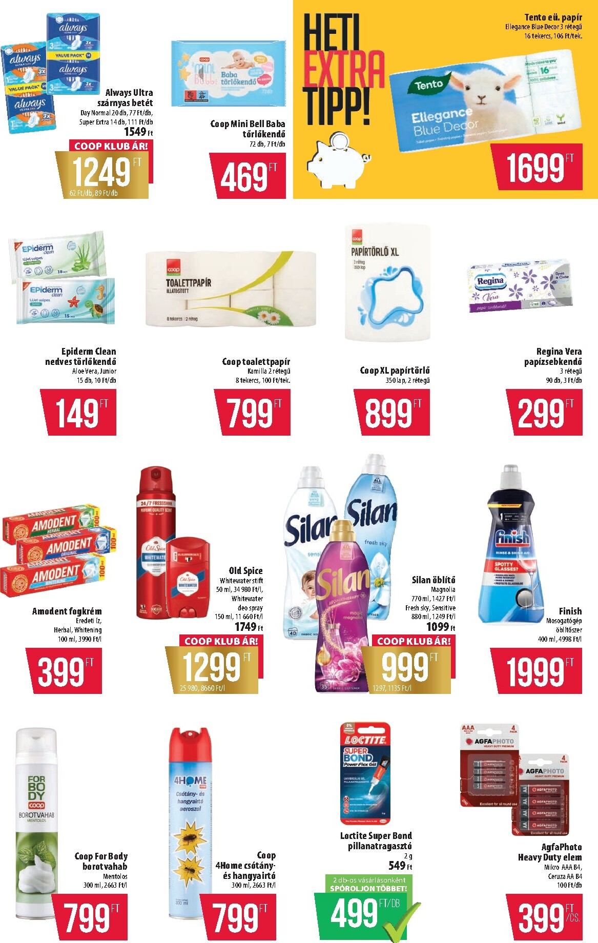 coop - A jövőbeli Coop - Tisza Szuper Plusz akciós újság csütörtöktől 2026.04.09.-tól szerdától 2026.04.15.-ig érvényes. - page: 11