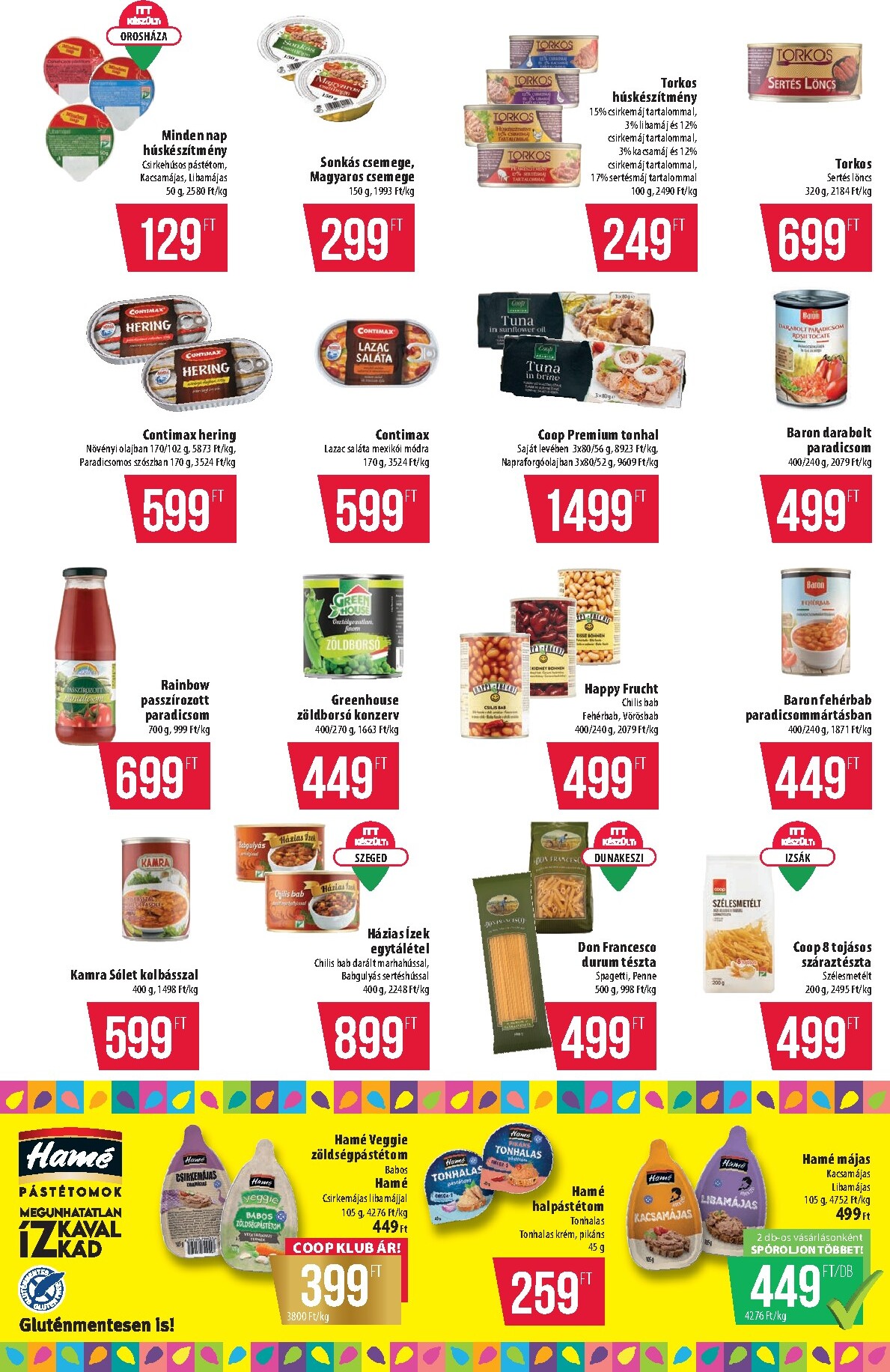 coop - A jövőbeli Coop - Tisza Szuper Plusz akciós újság csütörtöktől 2026.04.09.-tól szerdától 2026.04.15.-ig érvényes. - page: 6