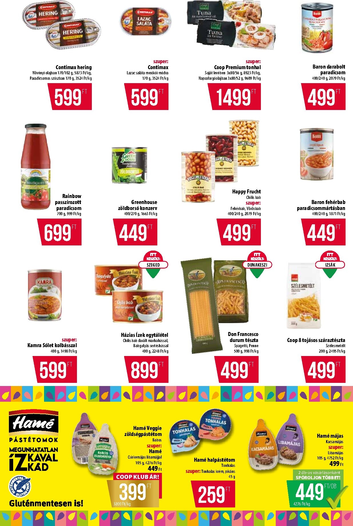 coop - A jövőbeli Coop - Abc Szuper Észak-Kelet akciós újság csütörtöktől 2026.04.09.-tól szerdától 2026.04.15.-ig érvényes. - page: 6