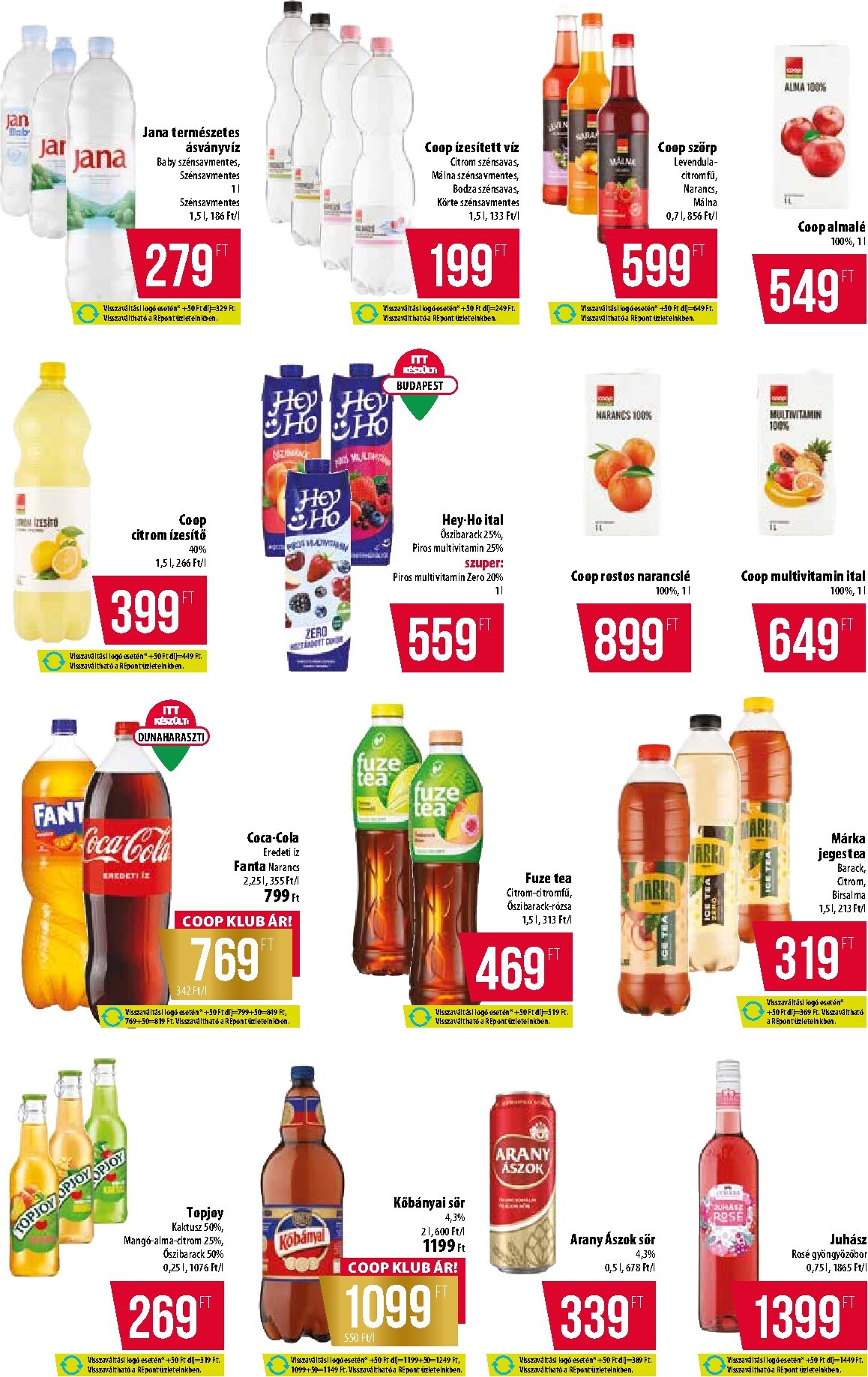 coop - A jövőbeli Coop - Abc Szuper Észak-Kelet akciós újság csütörtöktől 2026.04.09.-tól szerdától 2026.04.15.-ig érvényes. - page: 9