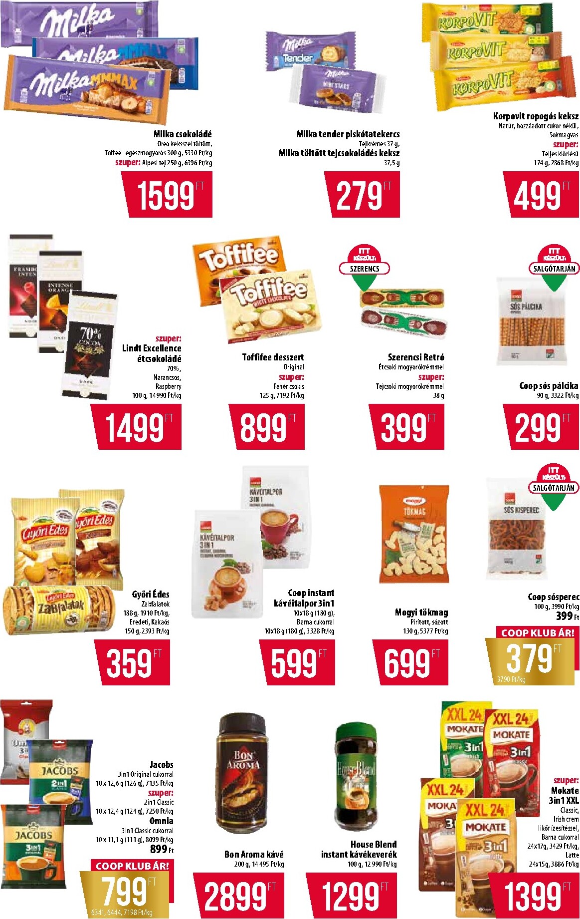 coop - A jövőbeli Coop - Abc Szuper Észak-Kelet akciós újság csütörtöktől 2026.04.09.-tól szerdától 2026.04.15.-ig érvényes. - page: 8