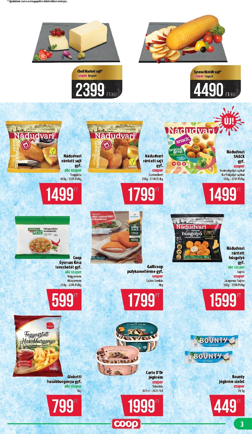 coop - Aktuális Coop - Nyírzem/Szabolcs Coop szórólap érvényes csütörtöktől 2026.04.16.-től szerdától 2026.04.22.-ig - page: 3