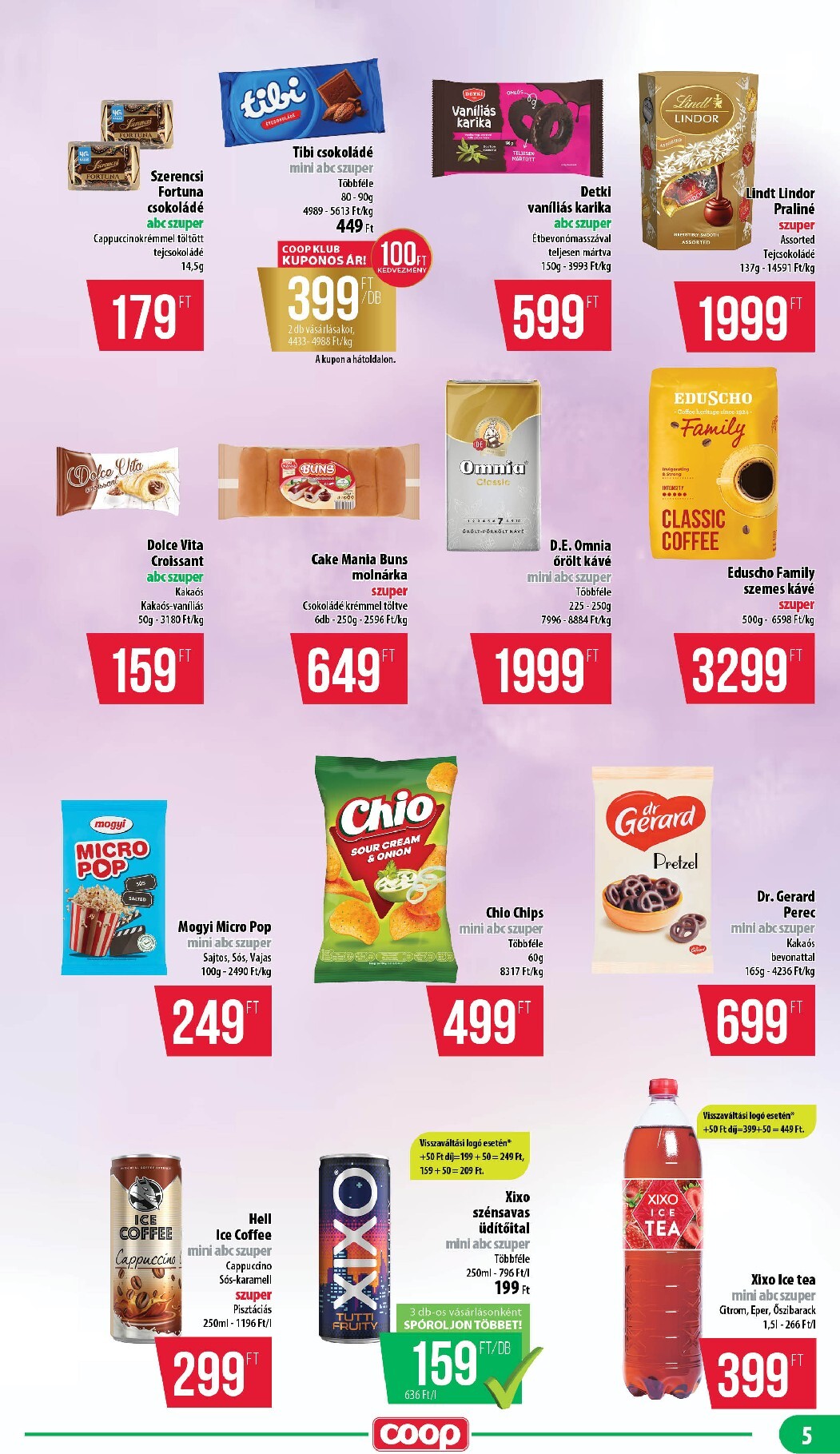 coop - Aktuális Coop - Mecsek szórólap érvényes csütörtöktől 2026.04.16.-től szerdától 2026.04.22.-ig - page: 5