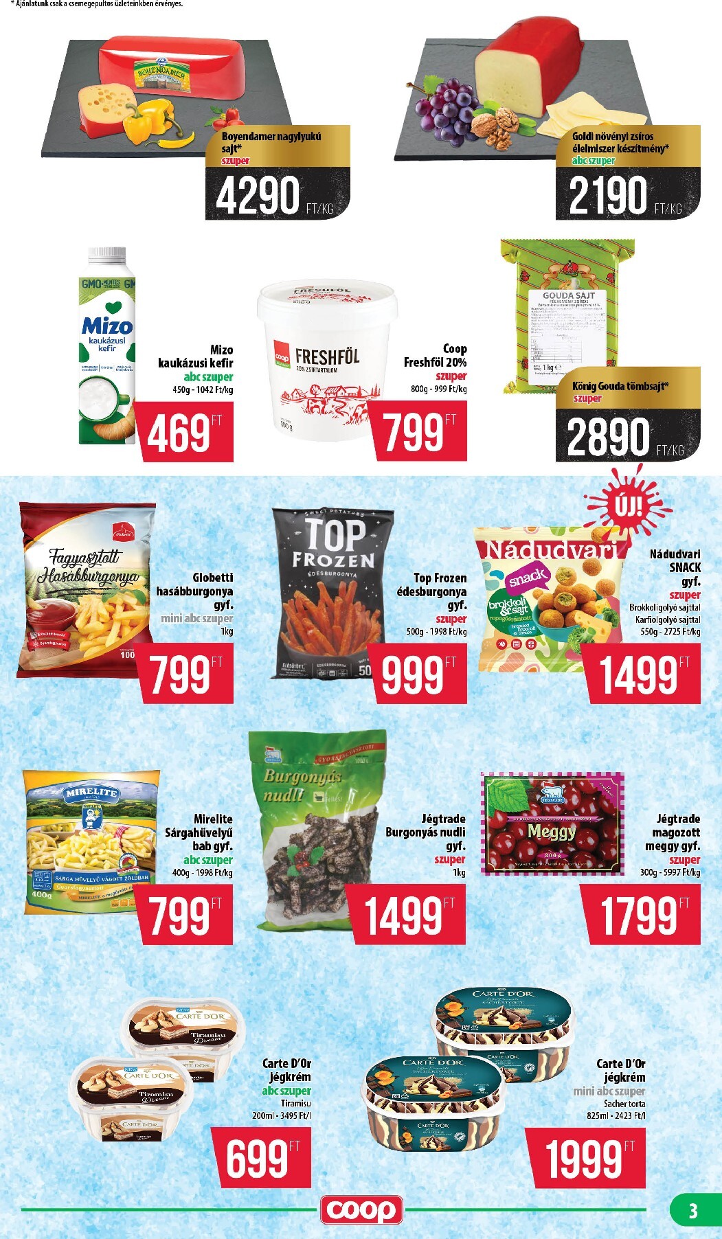 coop - Aktuális Coop - Mecsek szórólap érvényes csütörtöktől 2026.04.16.-től szerdától 2026.04.22.-ig - page: 3