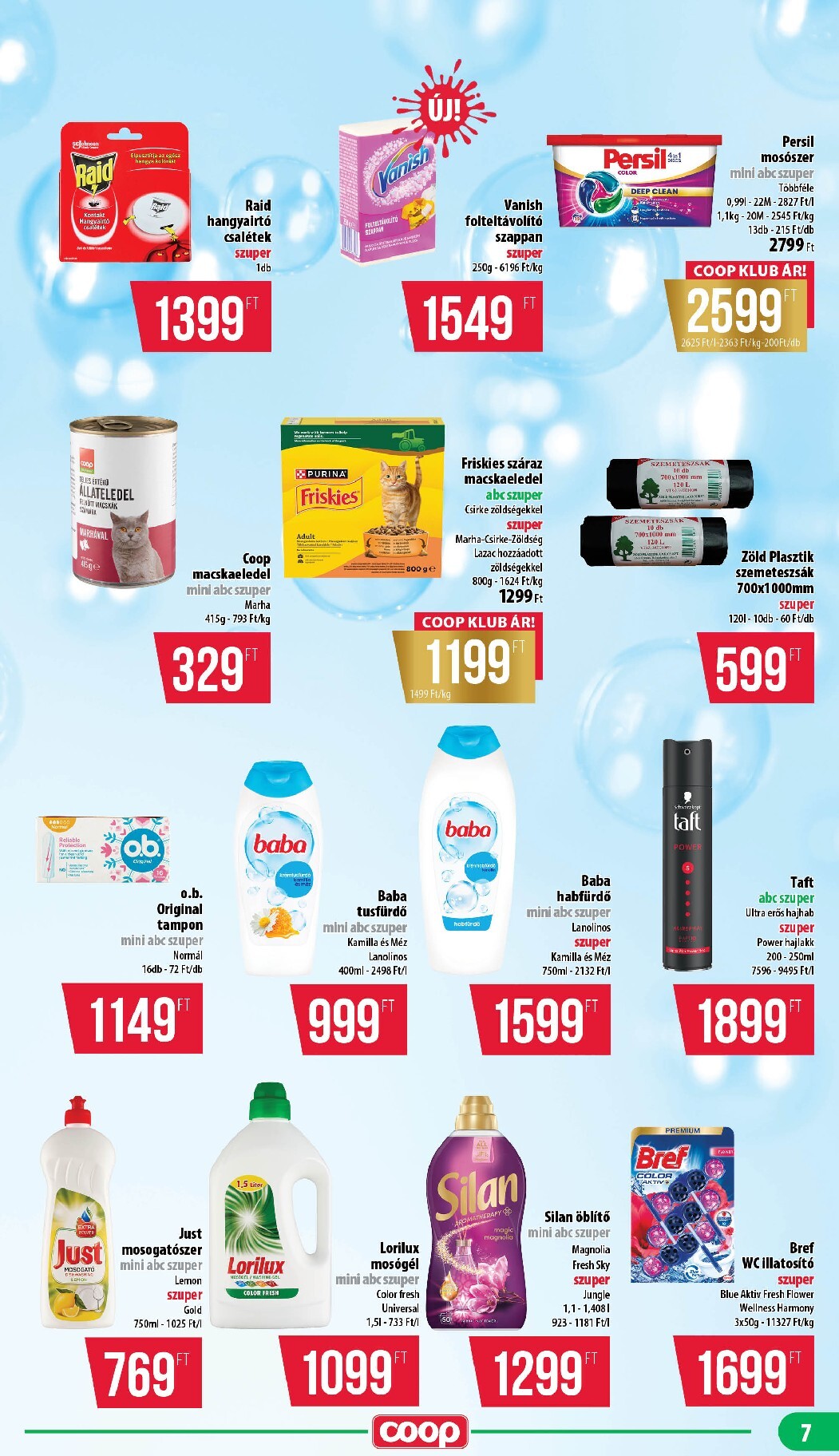 coop - Aktuális Coop - Mecsek szórólap érvényes csütörtöktől 2026.04.16.-től szerdától 2026.04.22.-ig - page: 7