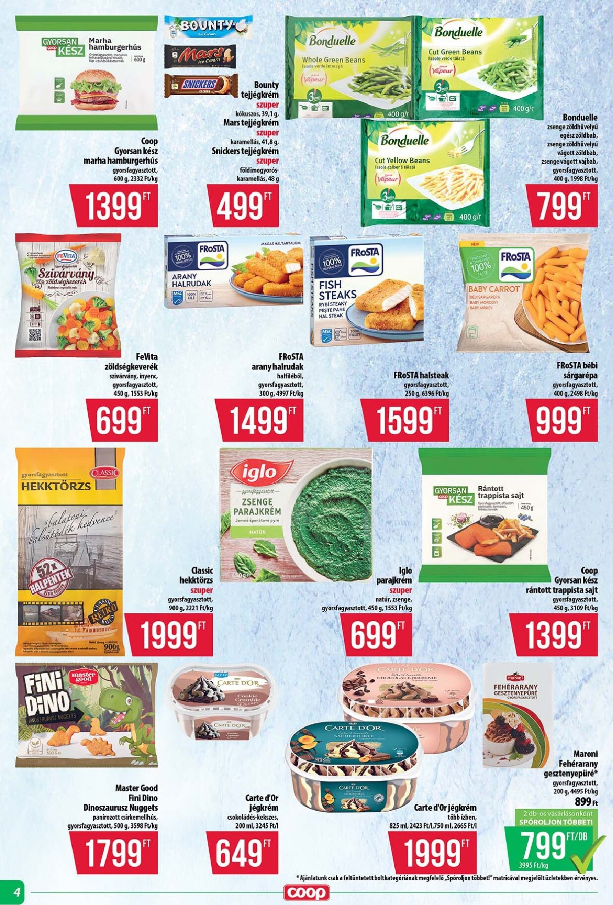 coop - Aktuális Coop - Tisza - Abc-Szuper szórólap érvényes csütörtöktől 2026.04.16.-től szerdától 2026.04.22.-ig - page: 4