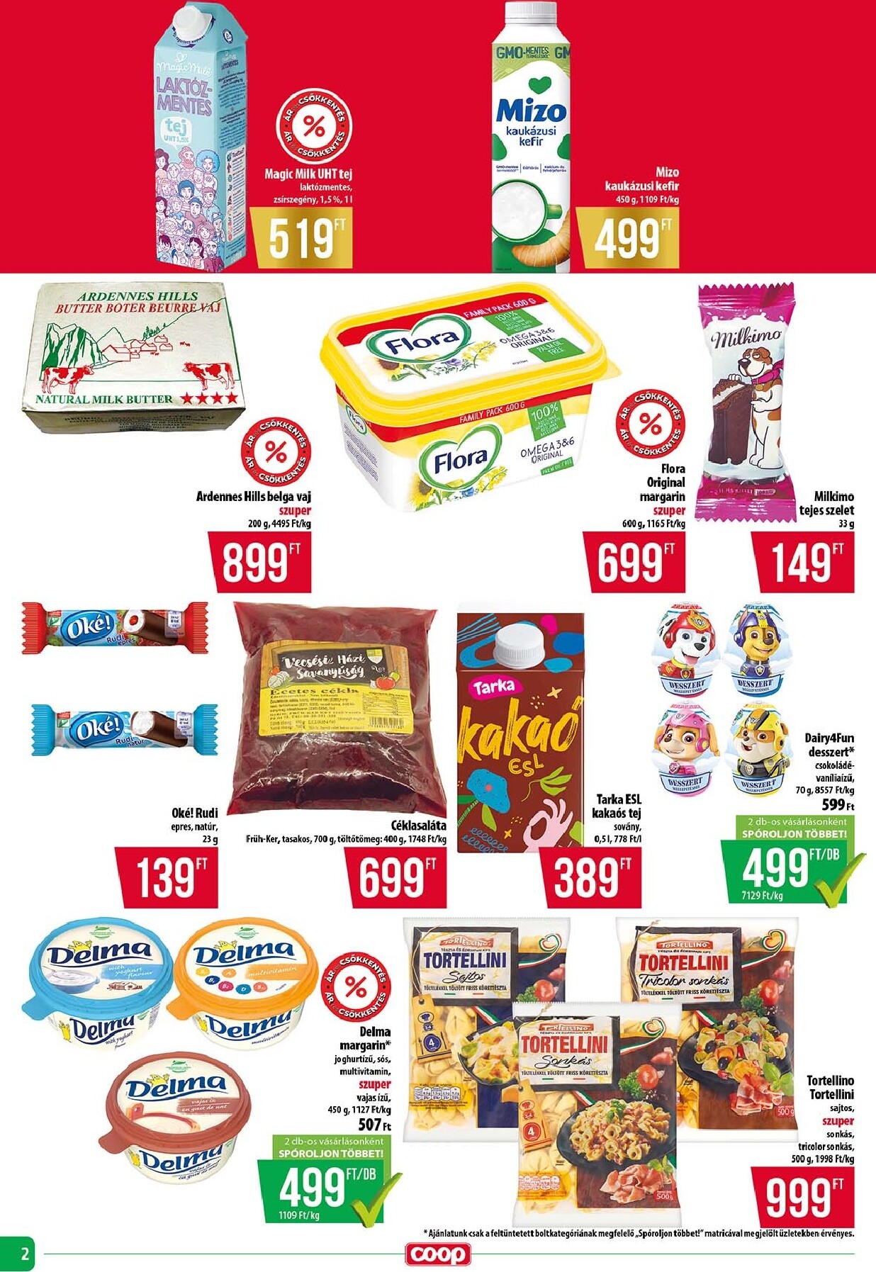 coop - Aktuális Coop - Tisza - Abc-Szuper szórólap érvényes csütörtöktől 2026.04.16.-től szerdától 2026.04.22.-ig - page: 2