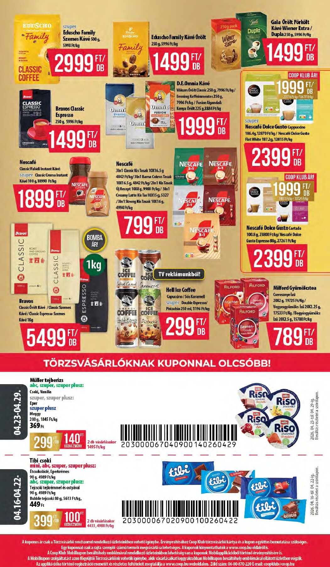 coop - Aktuális Coop - Hétforrás szórólap érvényes csütörtöktől 2026.04.16.-től szerdától 2026.04.29.-ig - page: 12
