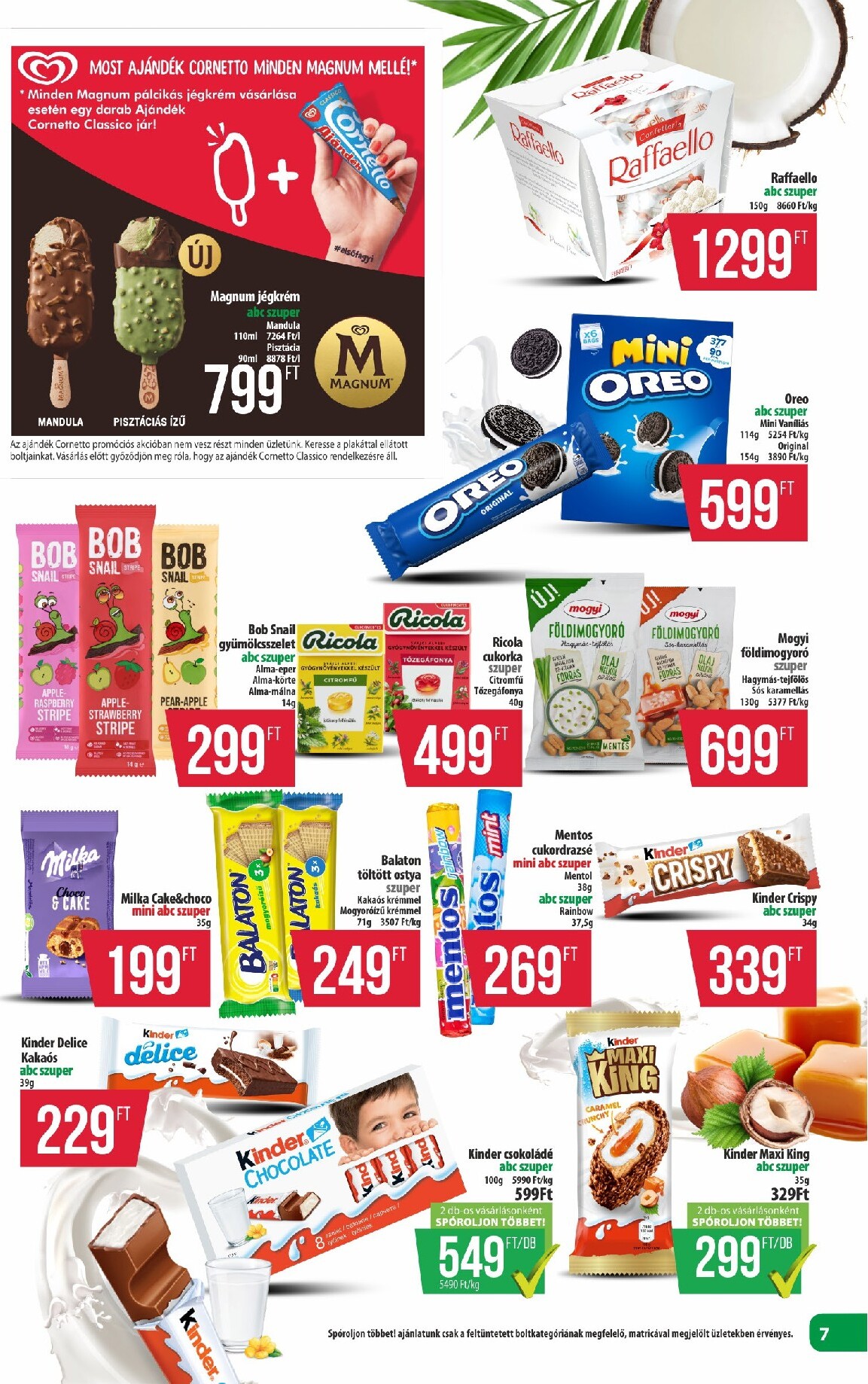 coop - A jövőbeli Coop - Észak-Kelet akciós újság csütörtöktől 2026.04.23.-tól szerdától 2026.04.29.-ig érvényes. - page: 7