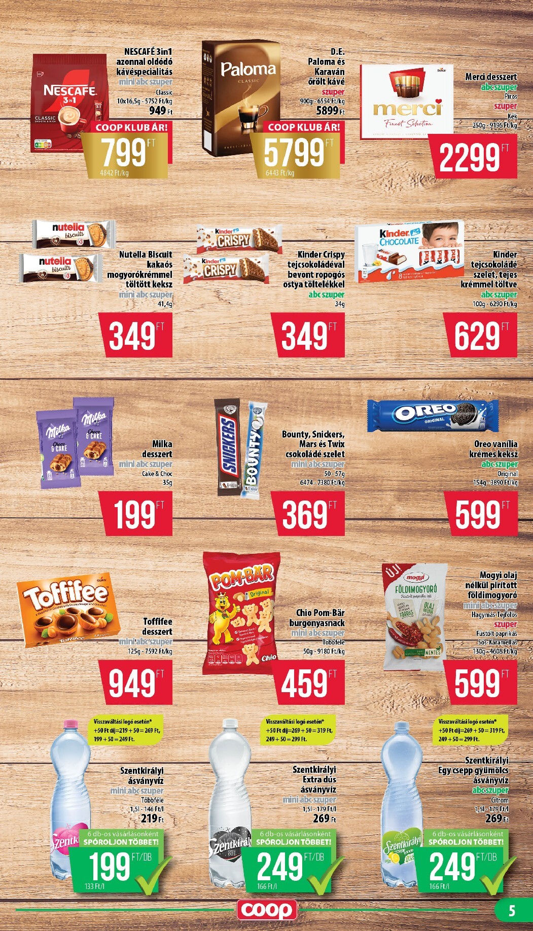 coop - A jövőbeli Coop - Nyírzem/Szabolcs Coop akciós újság csütörtöktől 2026.04.23.-tól szerdától 2026.04.29.-ig érvényes. - page: 5