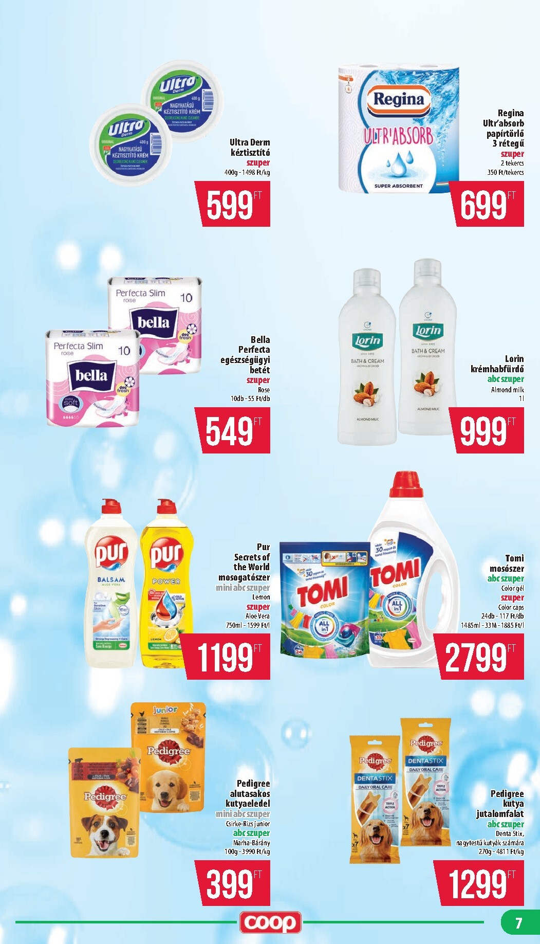 coop - A jövőbeli Coop - Mecsek akciós újság csütörtöktől 2026.04.23.-tól szerdától 2026.04.29.-ig érvényes. - page: 7