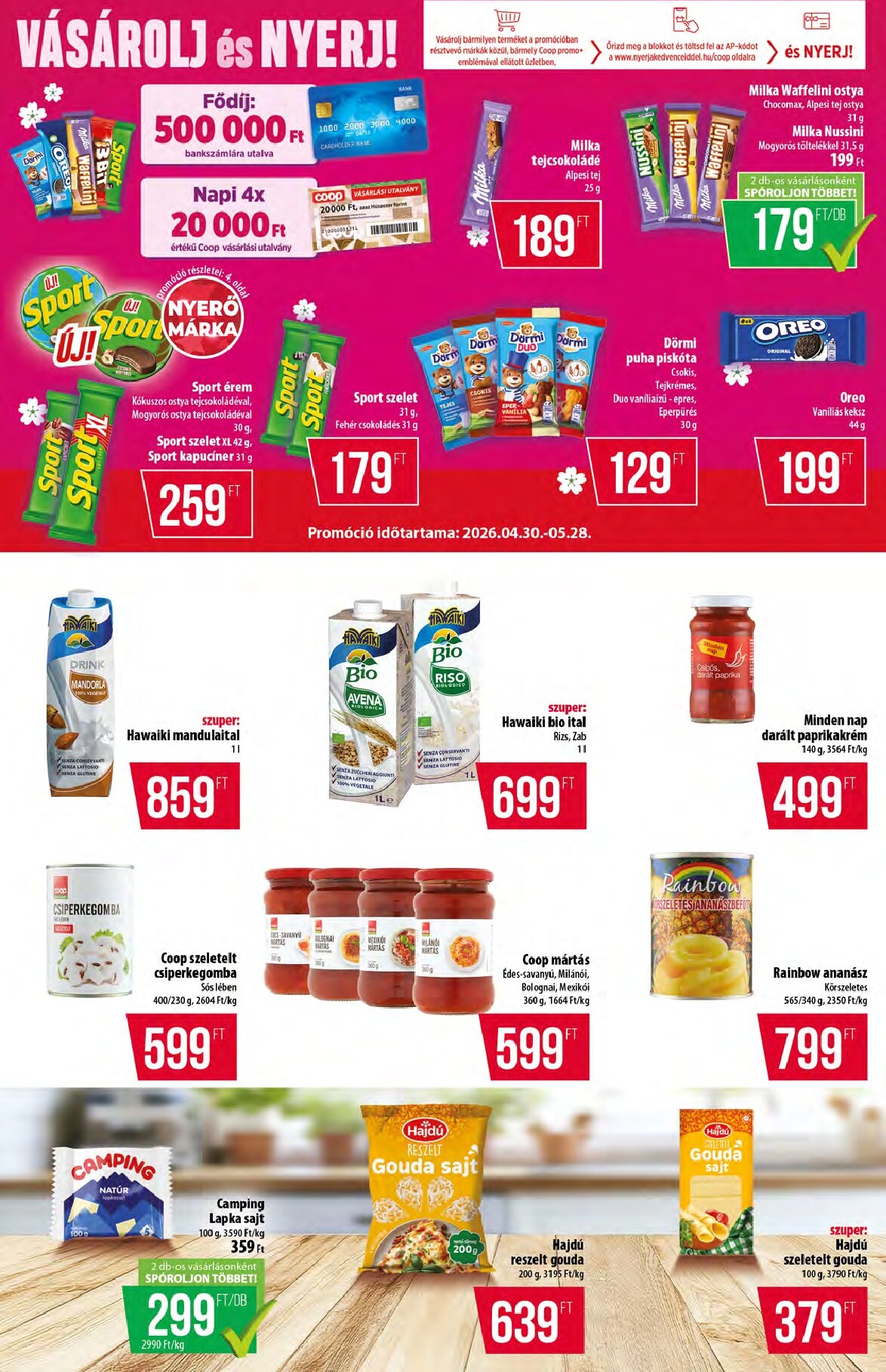 coop - A jövőbeli Coop - Abc-Szuper akciós újság csütörtöktől 2026.04.30.-tól szerdától 2026.05.06.-ig érvényes. - page: 7