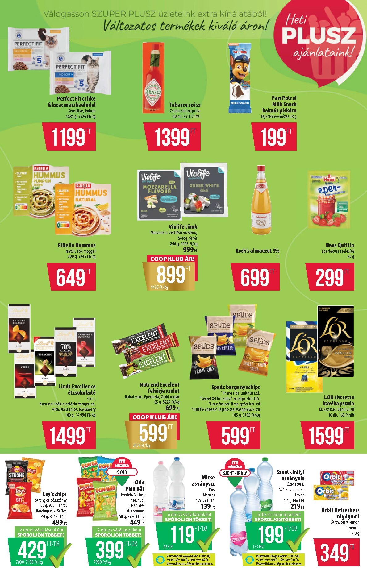 coop - A jövőbeli Coop - Eszak-Kelet Szuper Plusz akciós újság csütörtöktől 2026.04.30.-tól szerdától 2026.05.06.-ig érvényes. - page: 9