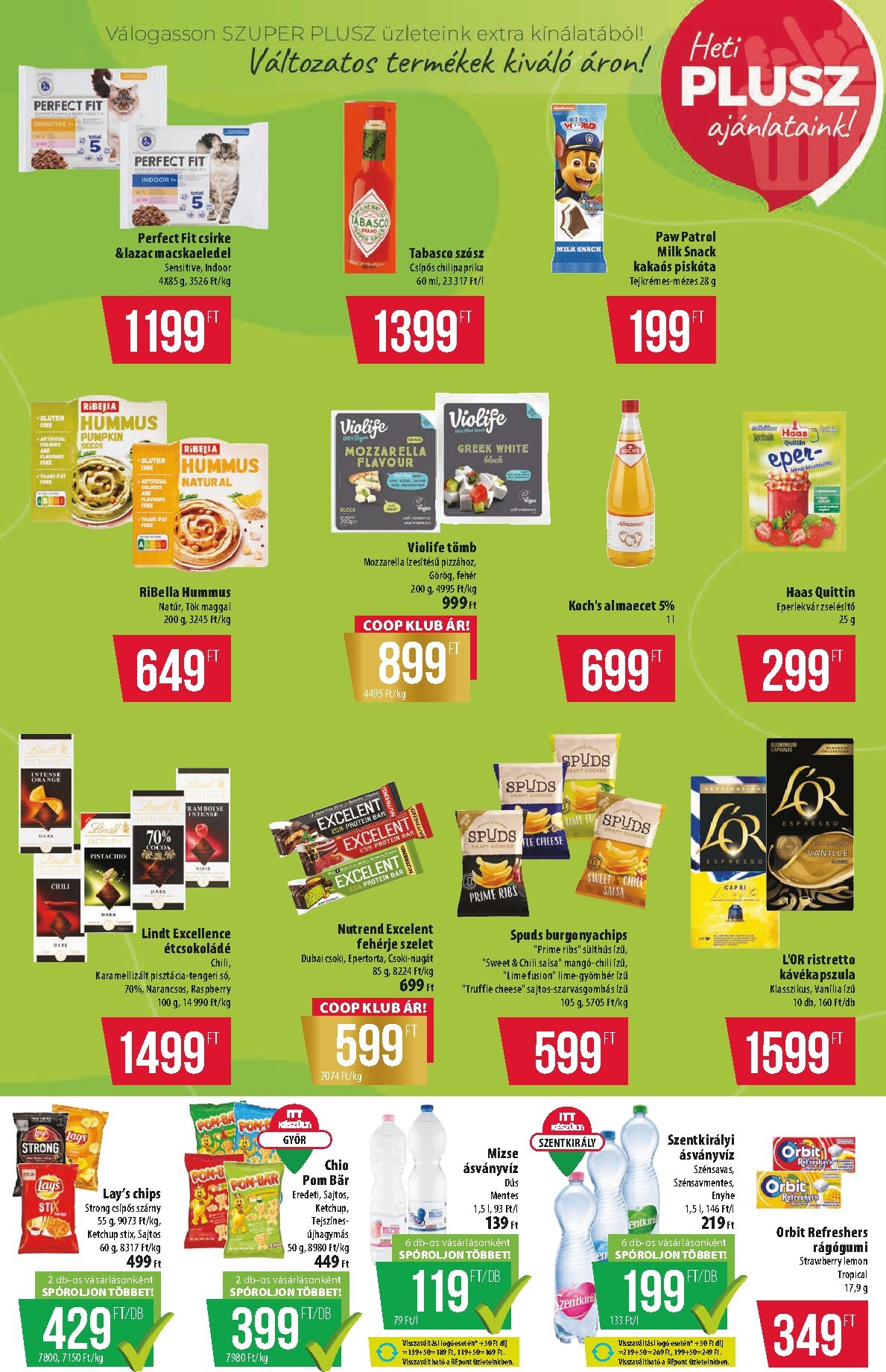 coop - A jövőbeli Coop - Tisza Szuper Plusz akciós újság csütörtöktől 2026.04.30.-tól szerdától 2026.05.06.-ig érvényes. - page: 9