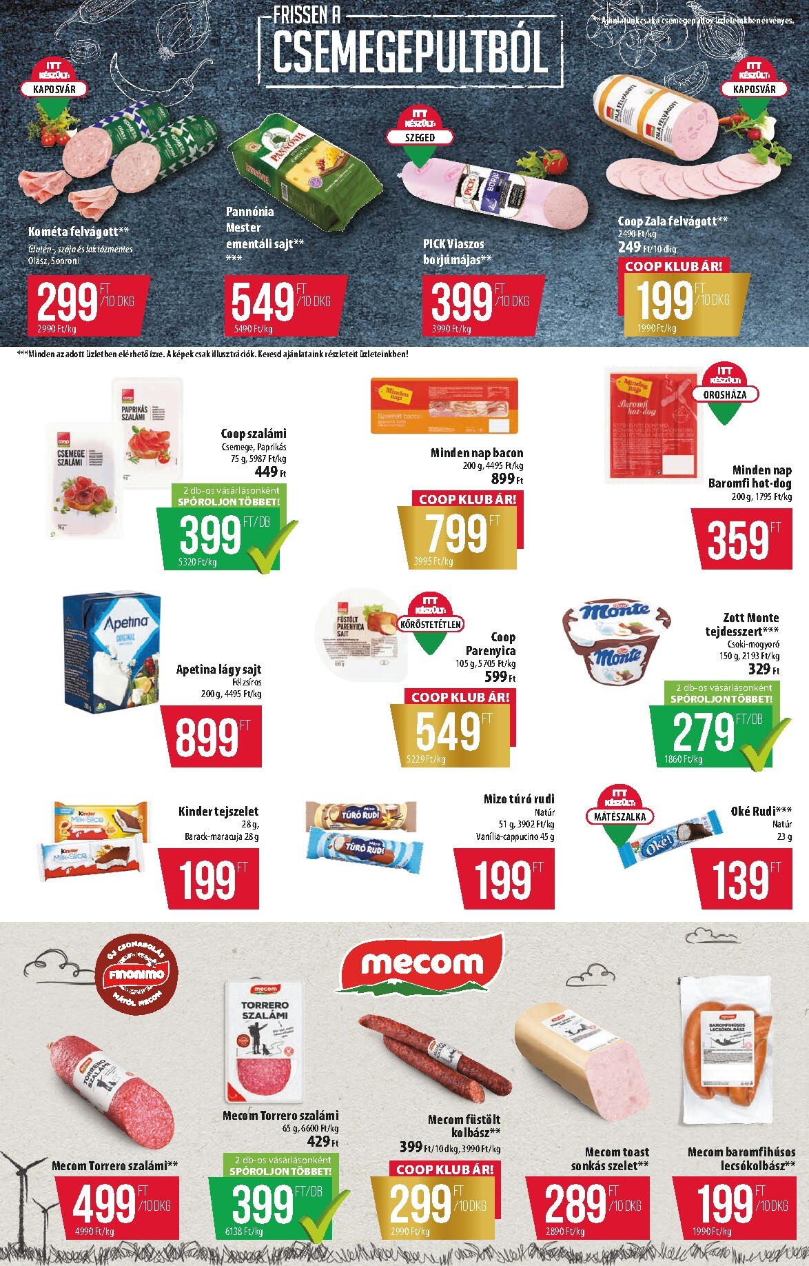 coop - A jövőbeli Coop - Tisza Szuper Plusz akciós újság csütörtöktől 2026.04.30.-tól szerdától 2026.05.06.-ig érvényes. - page: 2