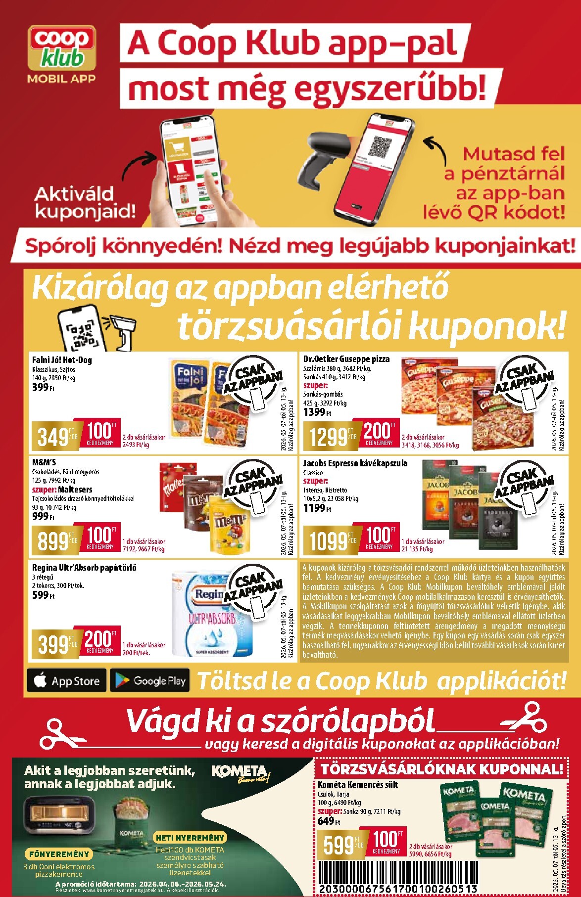 coop - A jövőbeli Coop - Abc Szuper Észak-Kelet akciós újság csütörtöktől 2026.05.07.-tól szerdától 2026.05.13.-ig érvényes. - page: 12