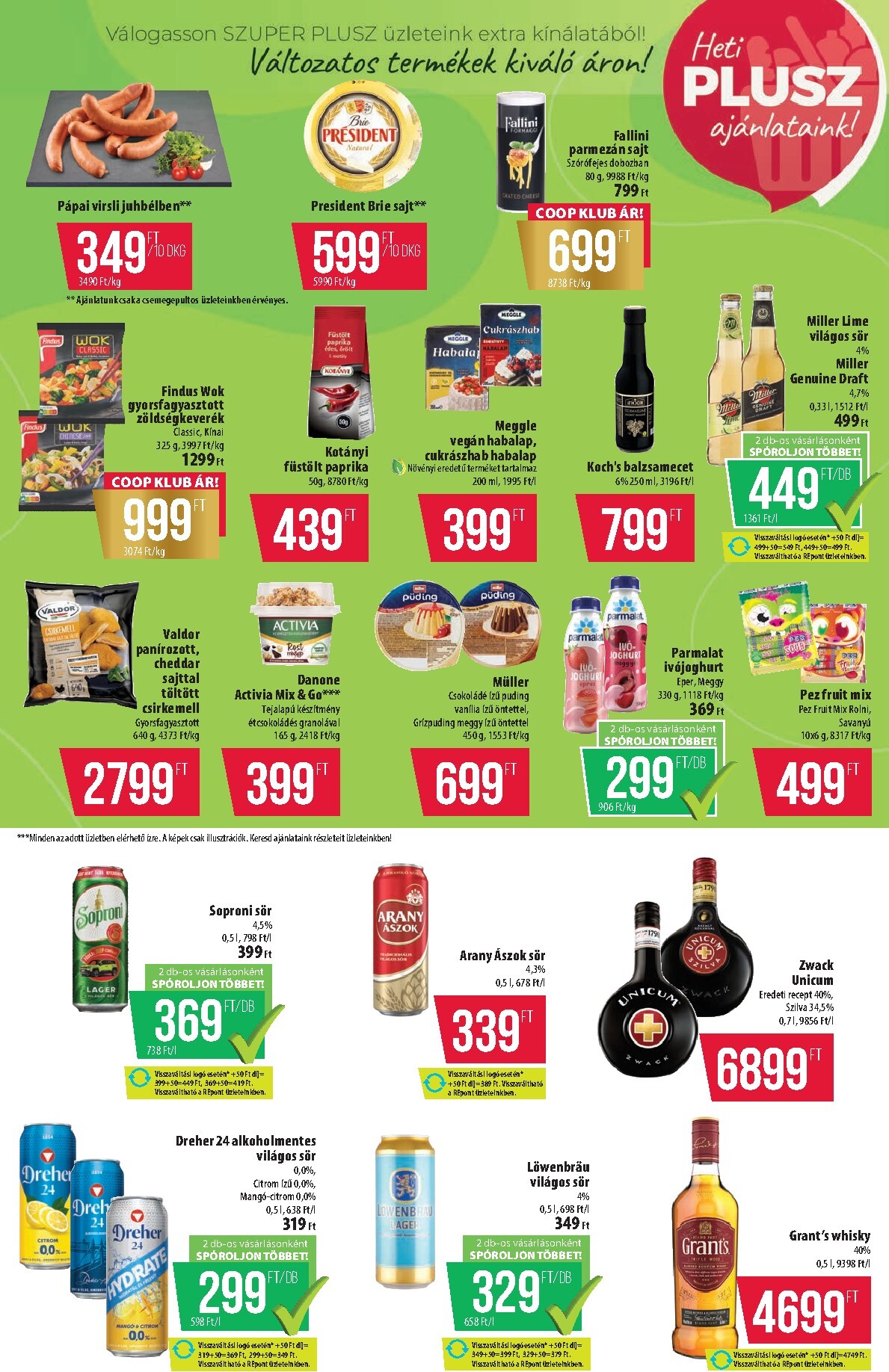 coop - Aktuális Coop - Eszak-Kelet Szuper Plusz szórólap érvényes csütörtöktől 2026.05.07.-től szerdától 2026.05.13.-ig - page: 10