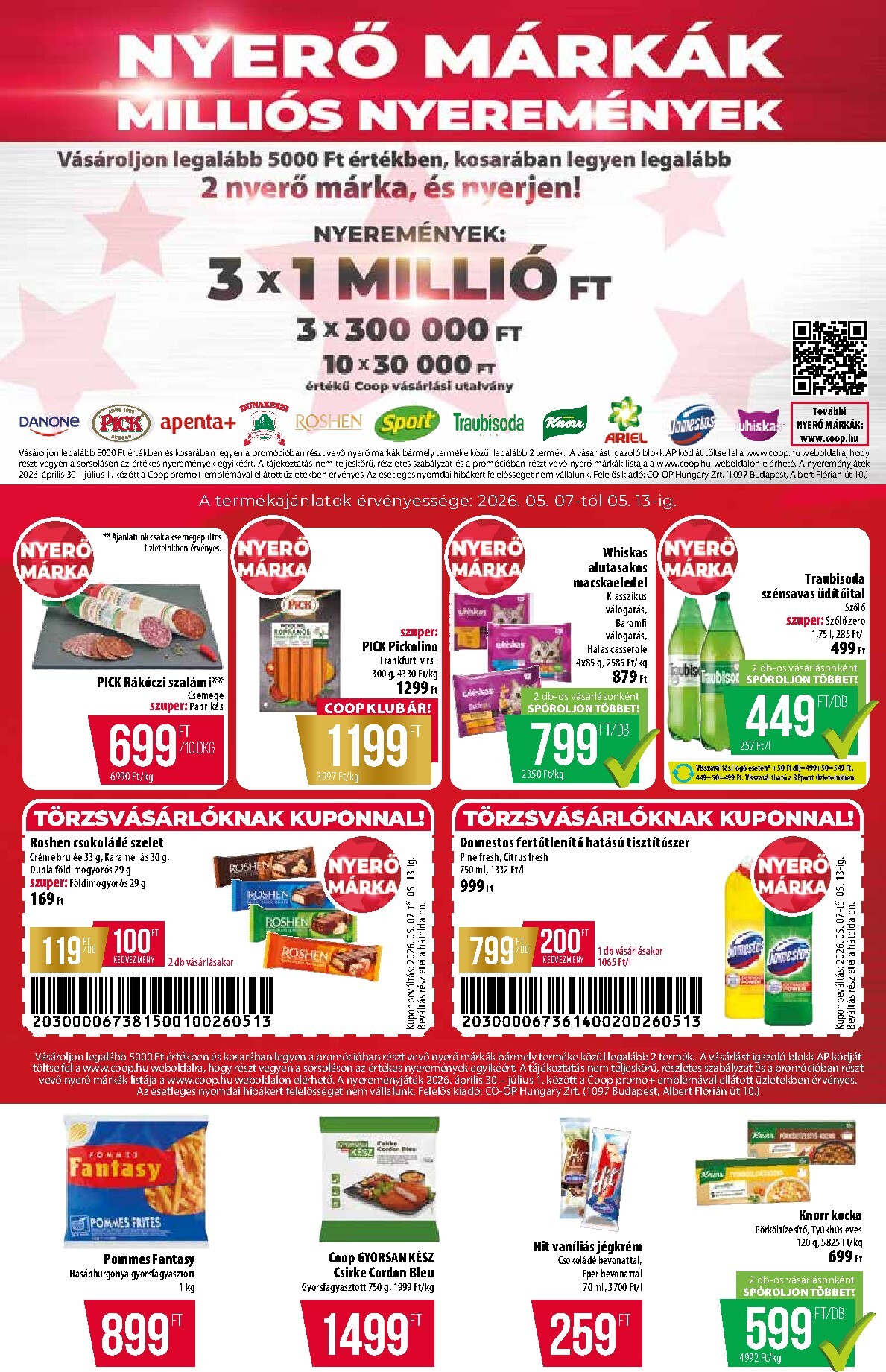 coop - Aktuális Coop - Abc-Szuper szórólap érvényes csütörtöktől 2026.05.07.-től szerdától 2026.05.13.-ig - page: 4