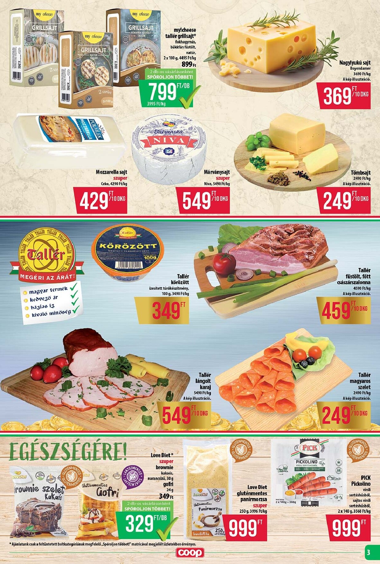 coop - A jövőbeli Coop - Tisza - Abc-Szuper akciós újság csütörtöktől 2026.05.14.-tól szerdától 2026.05.20.-ig érvényes. - page: 3