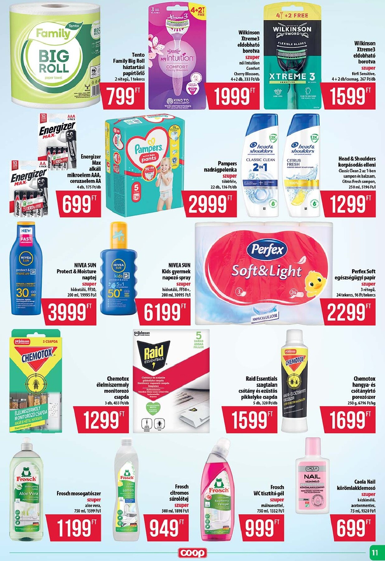 coop - A jövőbeli Coop - Tisza - Abc-Szuper akciós újság csütörtöktől 2026.05.14.-tól szerdától 2026.05.20.-ig érvényes. - page: 11