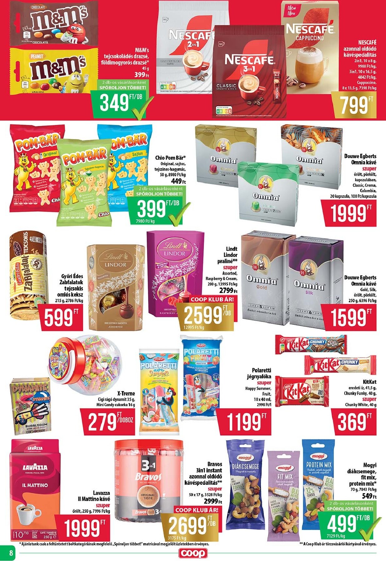 coop - A jövőbeli Coop - Tisza - Abc-Szuper akciós újság csütörtöktől 2026.05.14.-tól szerdától 2026.05.20.-ig érvényes. - page: 8