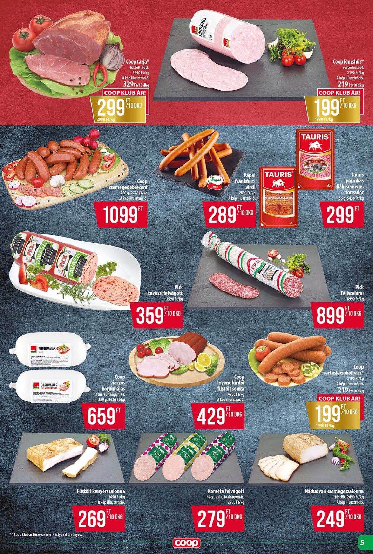 coop - A jövőbeli Coop - Tisza - Abc-Szuper akciós újság csütörtöktől 2026.05.14.-tól szerdától 2026.05.20.-ig érvényes. - page: 5