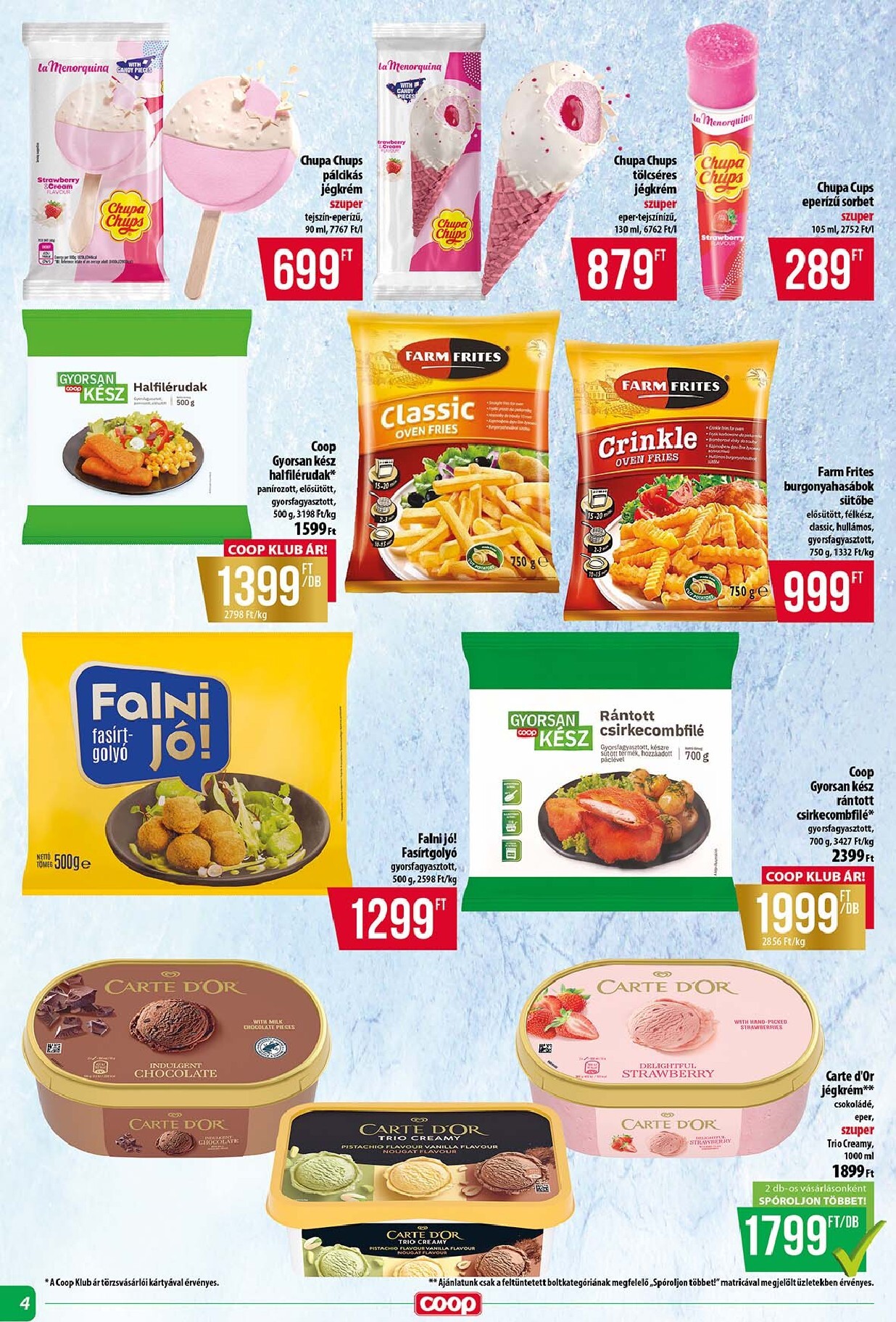 coop - A jövőbeli Coop - Tisza - Abc-Szuper akciós újság csütörtöktől 2026.05.14.-tól szerdától 2026.05.20.-ig érvényes. - page: 4