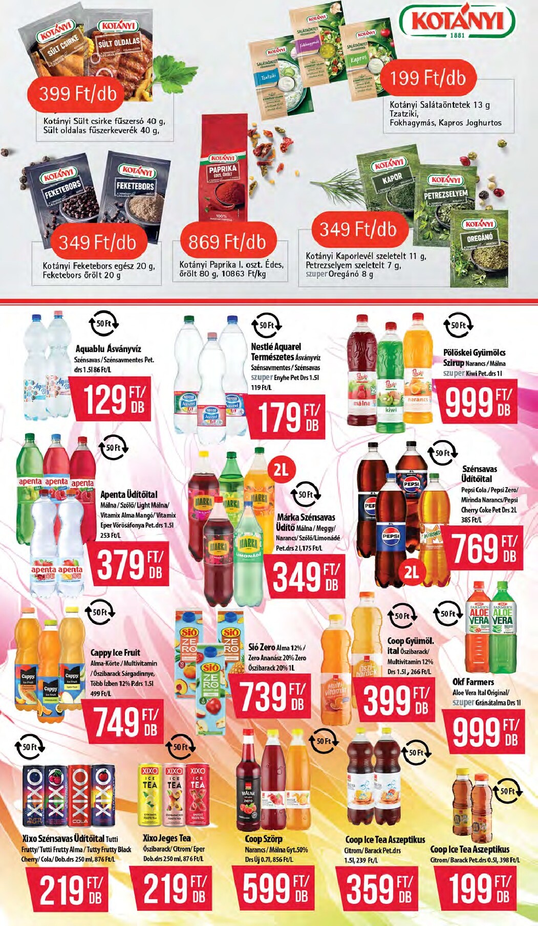 coop - A jövőbeli Coop - Hétforrás akciós újság csütörtöktől 2026.05.14.-tól szerdától 2026.06.03.-ig érvényes. - page: 9