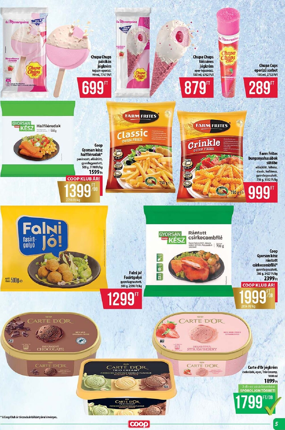 coop - A jövőbeli Coop - Szuper Plusz akciós újság csütörtöktől 2026.05.14.-tól szerdától 2026.05.20.-ig érvényes. - page: 5