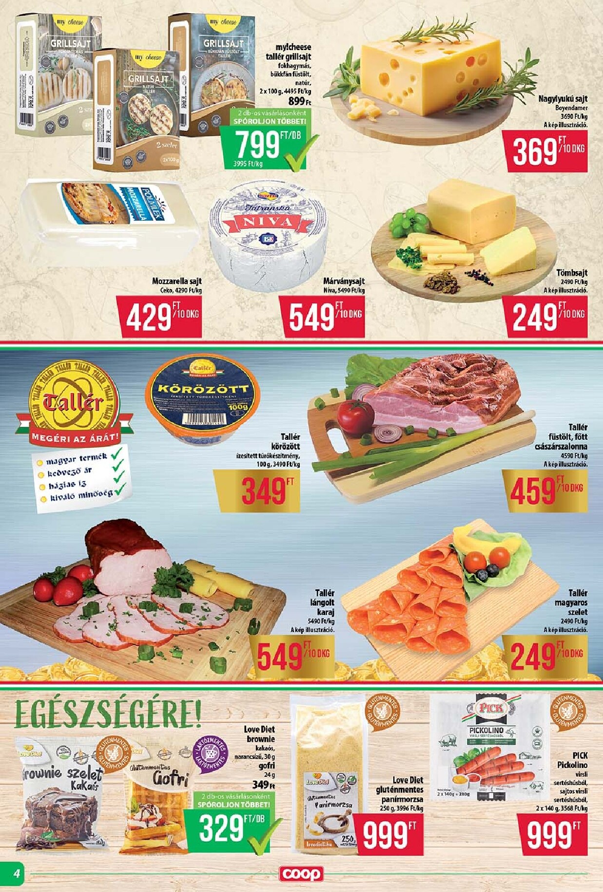 coop - A jövőbeli Coop - Szuper Plusz akciós újság csütörtöktől 2026.05.14.-tól szerdától 2026.05.20.-ig érvényes. - page: 4