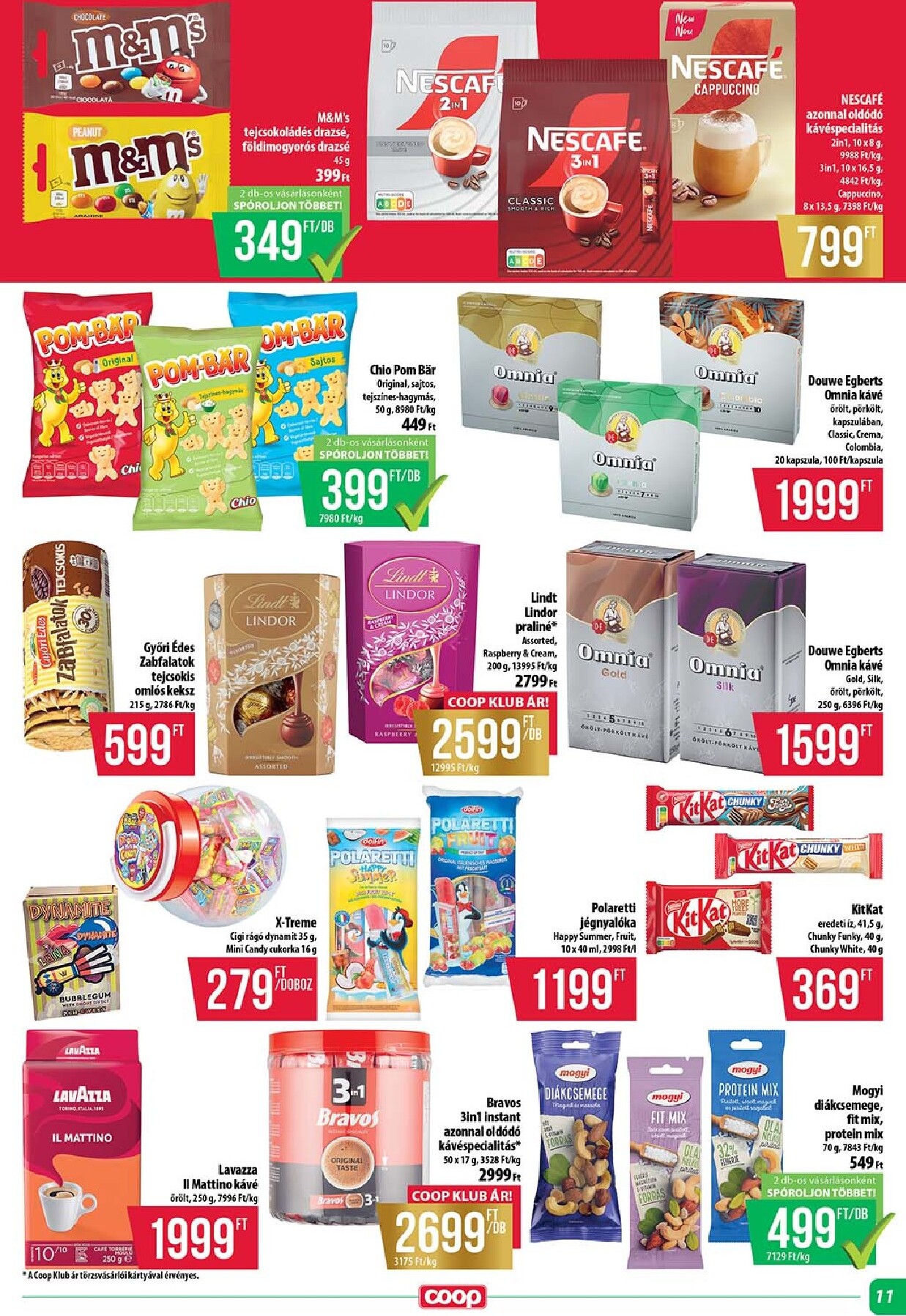 coop - A jövőbeli Coop - Szuper Plusz akciós újság csütörtöktől 2026.05.14.-tól szerdától 2026.05.20.-ig érvényes. - page: 11
