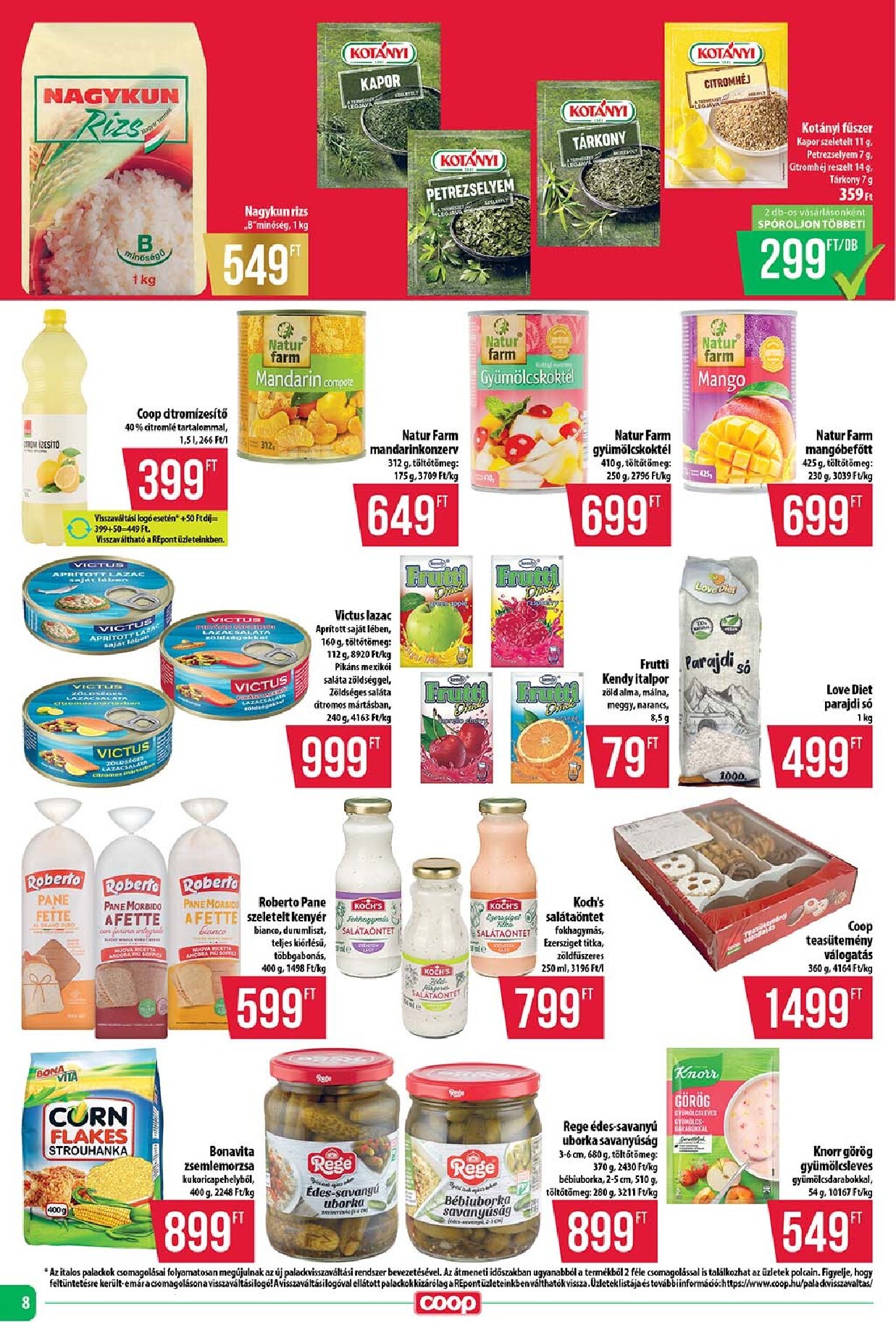 coop - A jövőbeli Coop - Szuper Plusz akciós újság csütörtöktől 2026.05.14.-tól szerdától 2026.05.20.-ig érvényes. - page: 8
