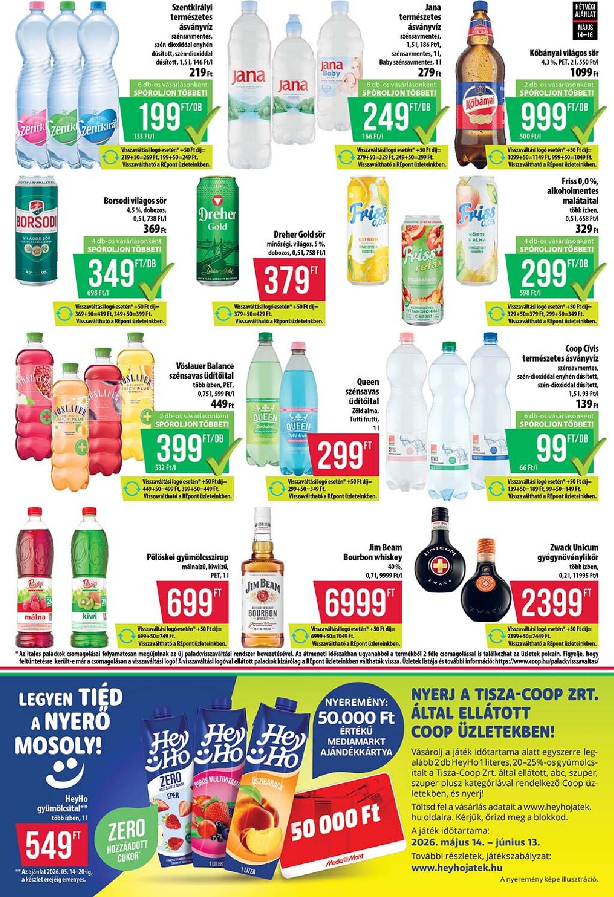 coop - A jövőbeli Coop - Szuper Plusz akciós újság csütörtöktől 2026.05.14.-tól szerdától 2026.05.20.-ig érvényes. - page: 12