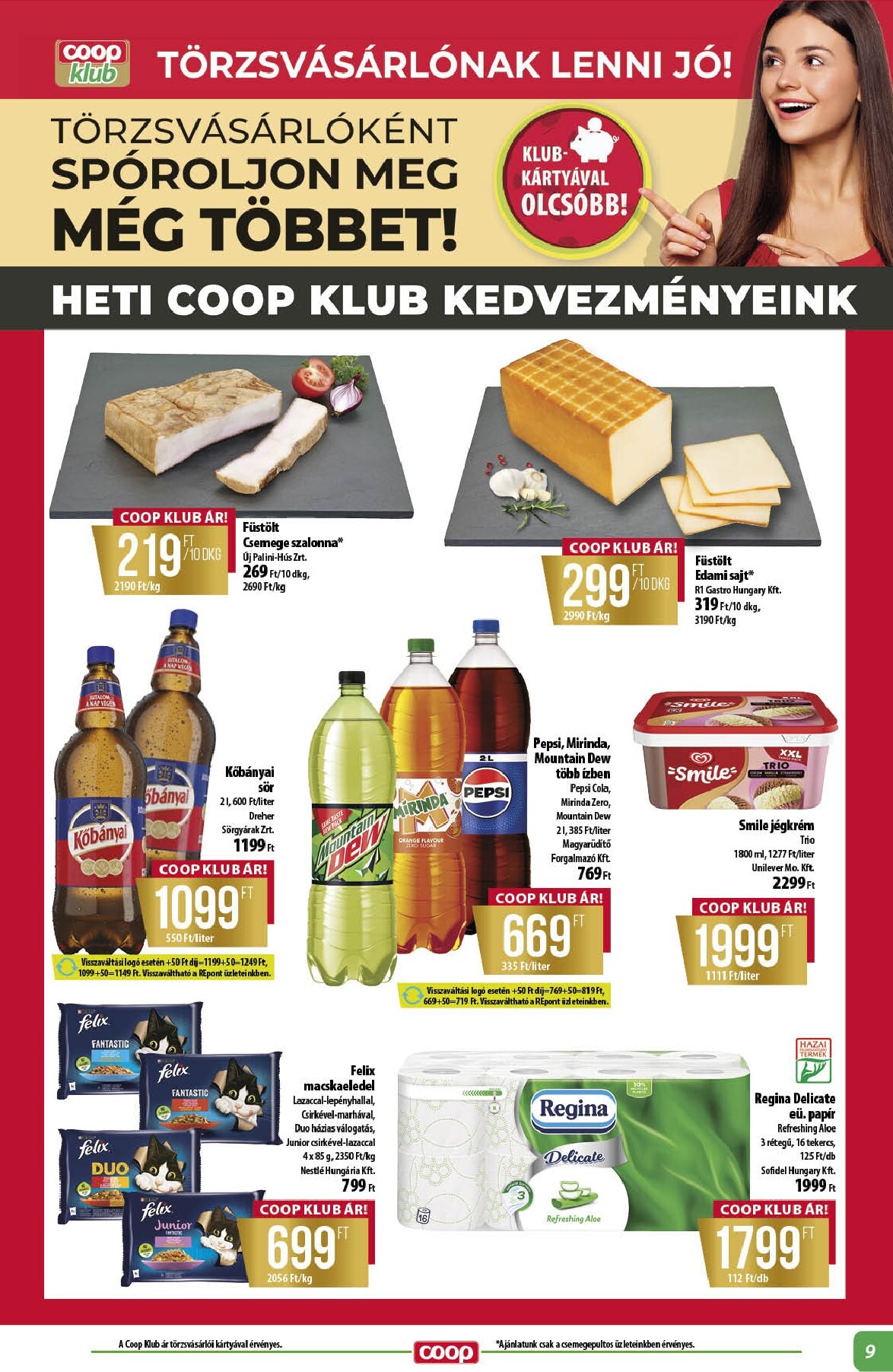 coop - Aktuális Coop - Alföld szórólap érvényes csütörtöktől 2026.05.14.-től szerdától 2026.05.20.-ig - page: 9