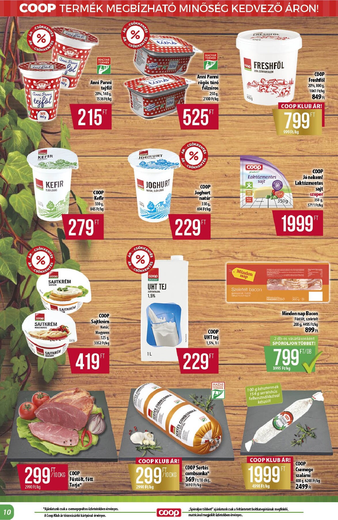 coop - Aktuális Coop - Alföld szórólap érvényes csütörtöktől 2026.05.14.-től szerdától 2026.05.20.-ig - page: 10