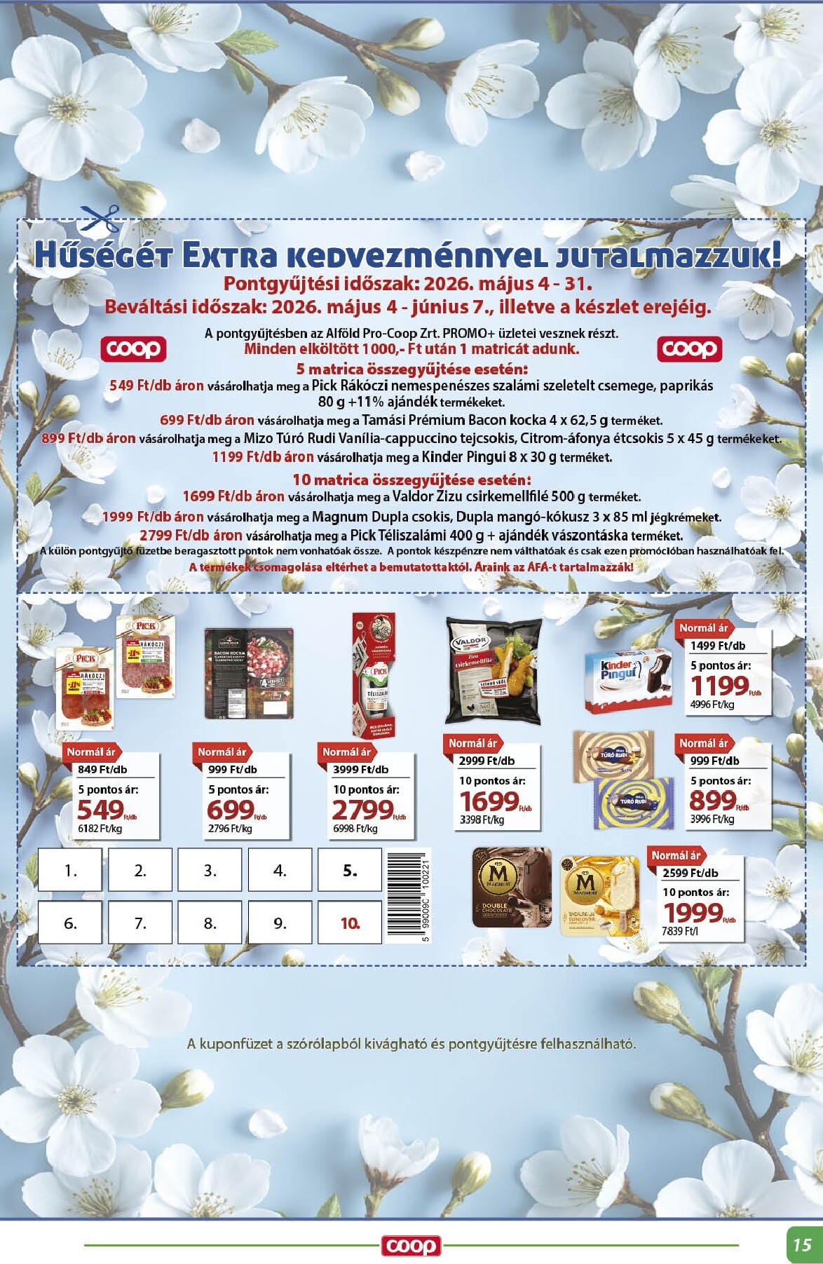 coop - Aktuális Coop - Alföld szórólap érvényes csütörtöktől 2026.05.14.-től szerdától 2026.05.20.-ig - page: 15