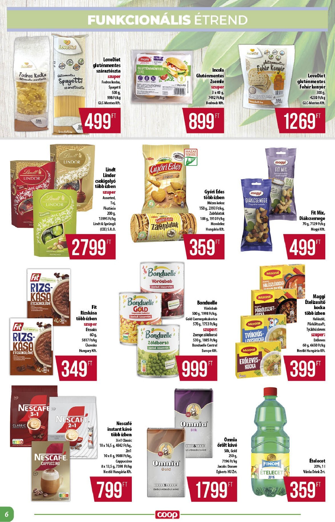 coop - Aktuális Coop - Alföld szórólap érvényes csütörtöktől 2026.05.14.-től szerdától 2026.05.20.-ig - page: 6