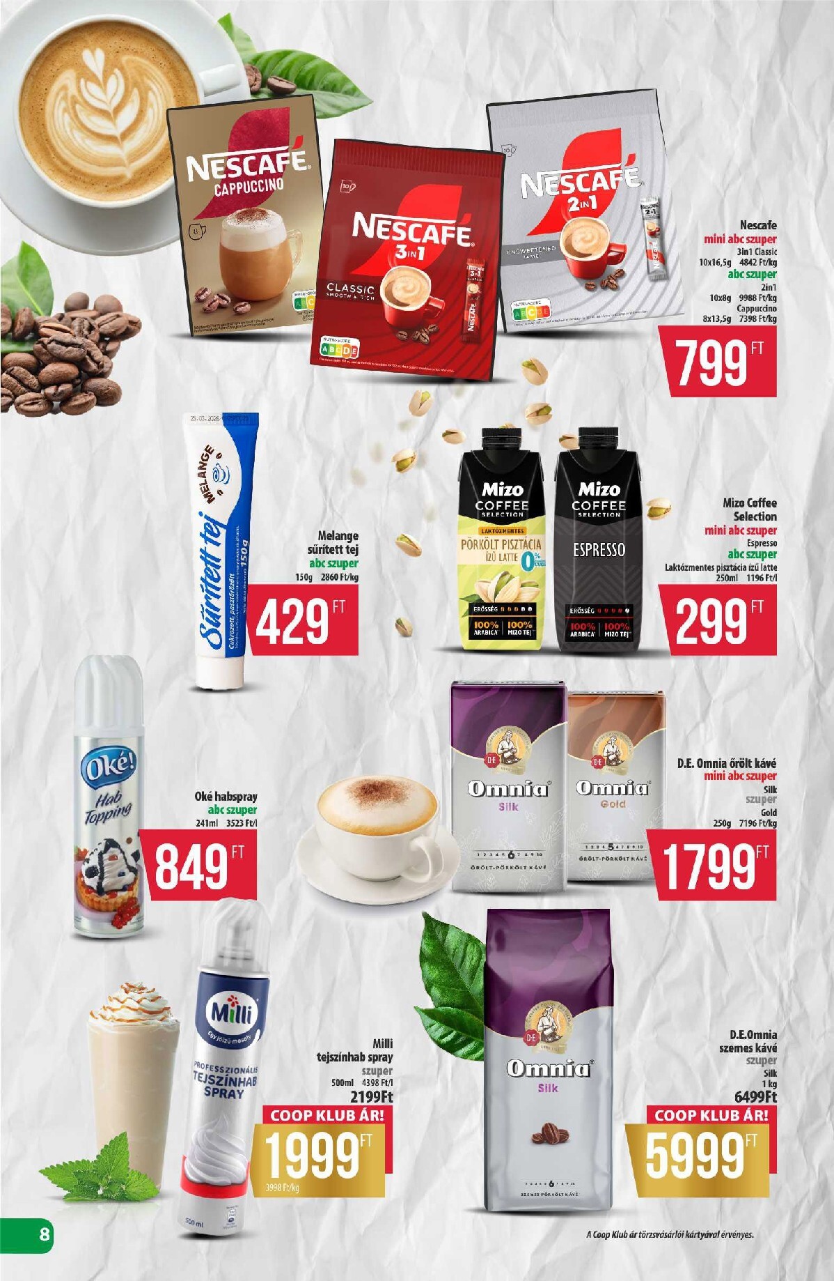 coop - Aktuális Coop - Észak-Kelet szórólap érvényes csütörtöktől 2026.05.14.-től szerdától 2026.05.20.-ig - page: 8