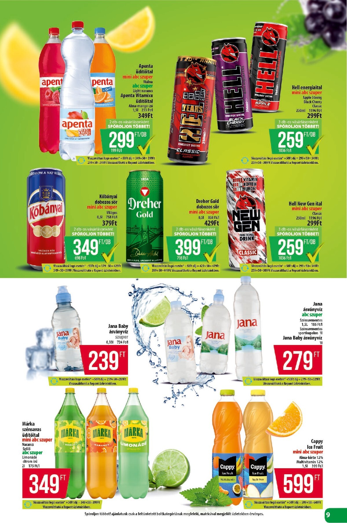 coop - Aktuális Coop - Észak-Kelet szórólap érvényes csütörtöktől 2026.05.14.-től szerdától 2026.05.20.-ig - page: 9