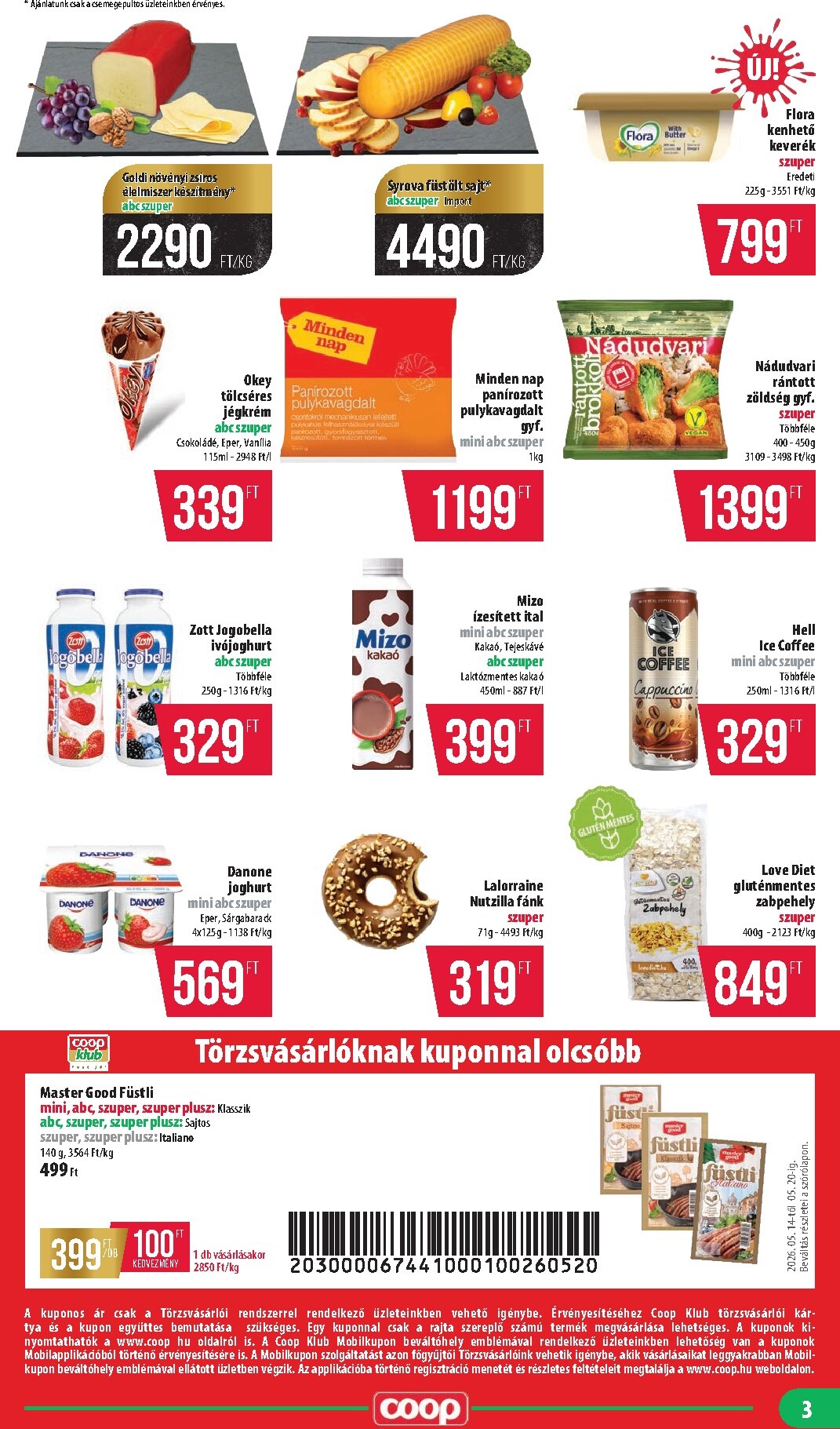 coop - Aktuális Coop - Mecsek szórólap érvényes csütörtöktől 2026.05.14.-től szerdától 2026.05.20.-ig - page: 3