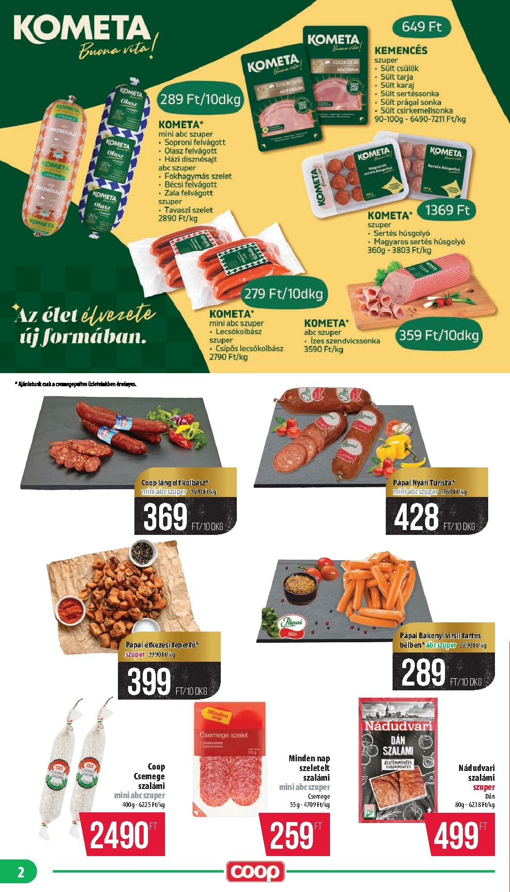 coop - Aktuális Coop - Mecsek szórólap érvényes csütörtöktől 2026.05.14.-től szerdától 2026.05.20.-ig - page: 2