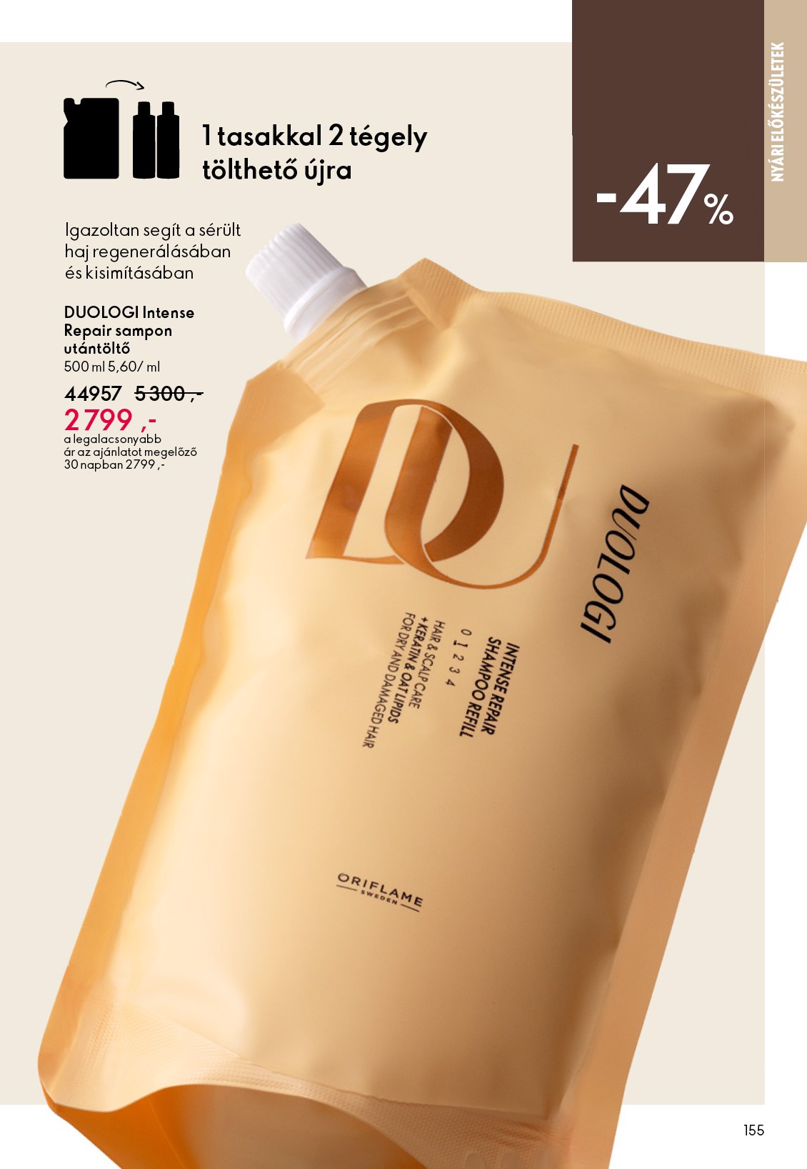 oriflame - Aktuális Oriflame - eCatalogue | Oriflame Cosmetics szórólap érvényes szerdától 2026.05.27.-től keddtől 2026.06.16.-ig - page: 155