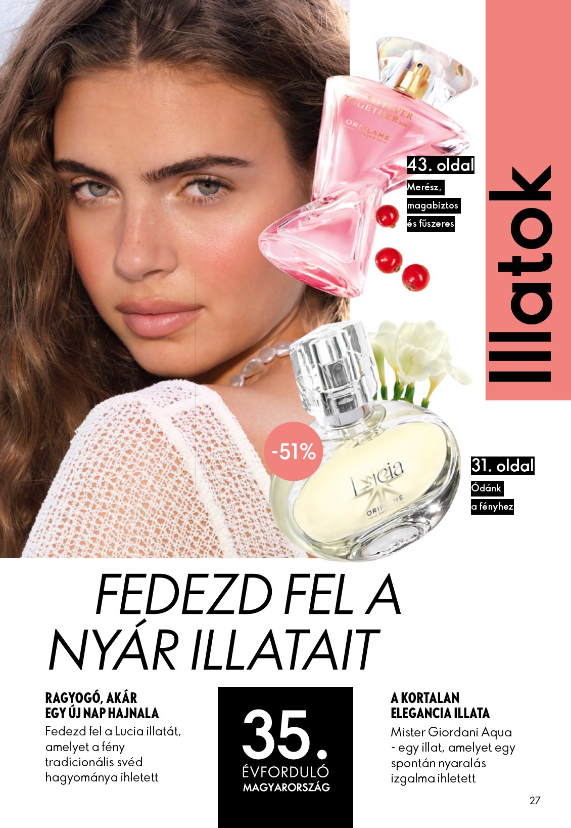oriflame - Aktuális Oriflame - eCatalogue | Oriflame Cosmetics szórólap érvényes szerdától 2026.05.27.-től keddtől 2026.06.16.-ig - page: 27