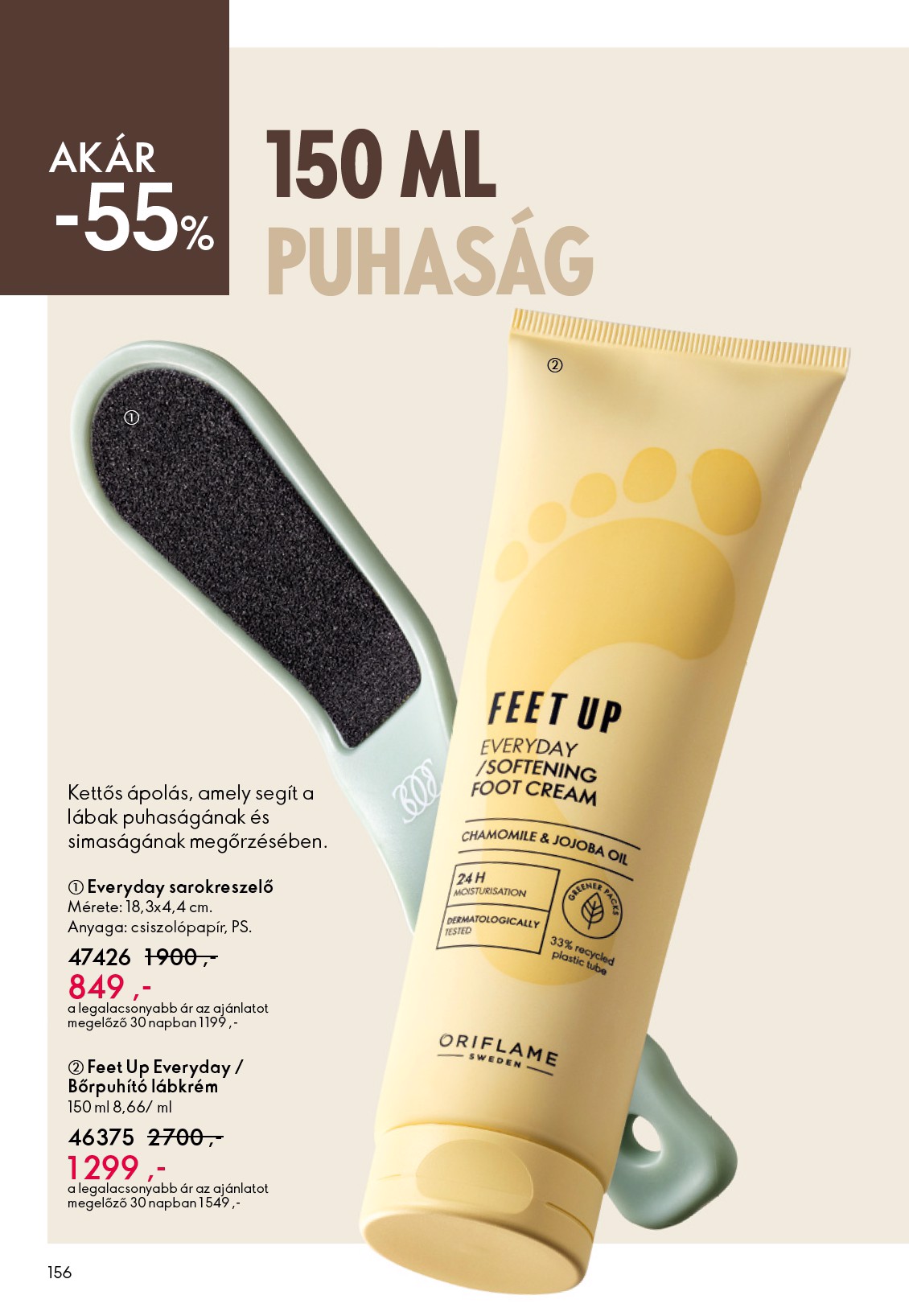oriflame - Aktuális Oriflame - eCatalogue | Oriflame Cosmetics szórólap érvényes szerdától 2026.05.27.-től keddtől 2026.06.16.-ig - page: 156